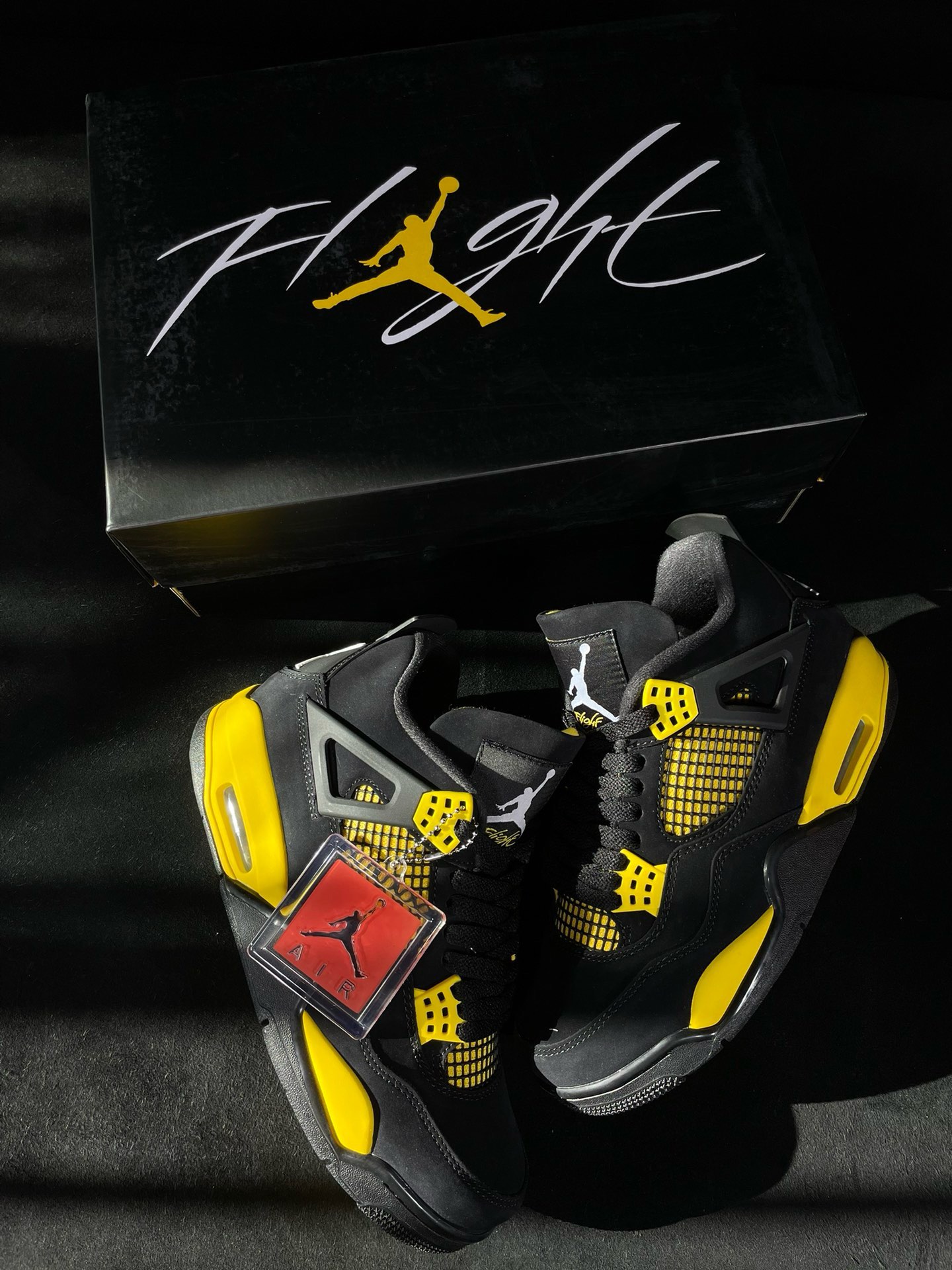 纯原-AirJordan4ThunderAJ4乔4雷公复刻篮球鞋DH6927-017AJ4雷公尺码:36