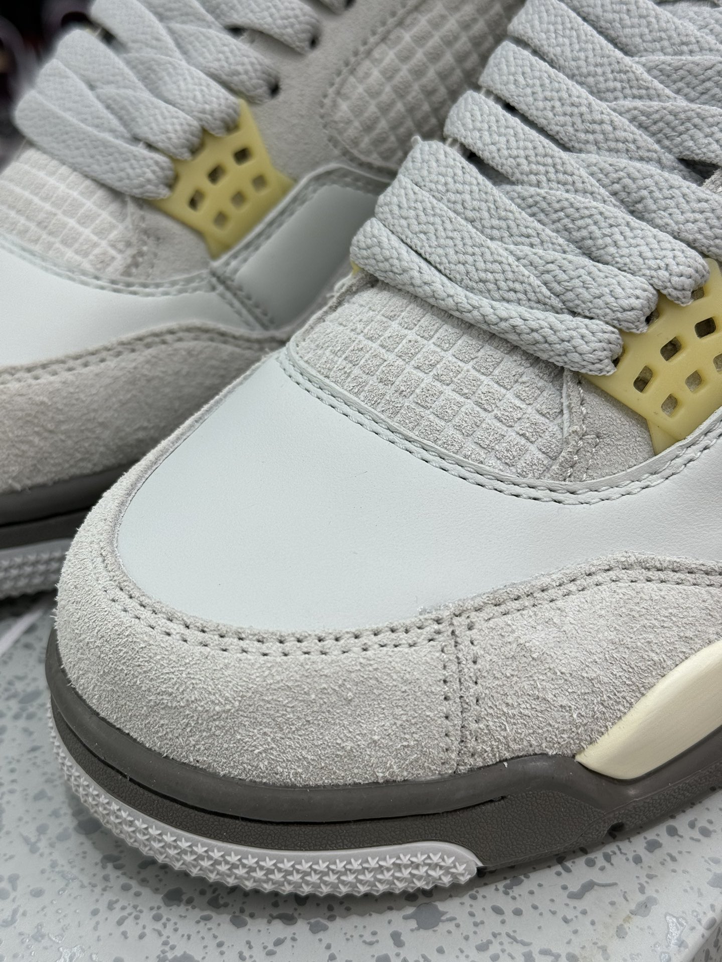 纯原-AirJordan4RetroCraftAJ4乔4灰水泥DV3742-021AJ4灰水泥尺码:36