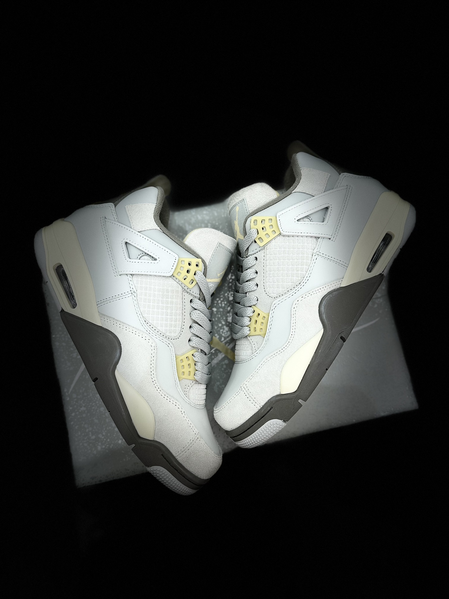 纯原-AirJordan4RetroCraftAJ4乔4灰水泥DV3742-021AJ4灰水泥尺码:36