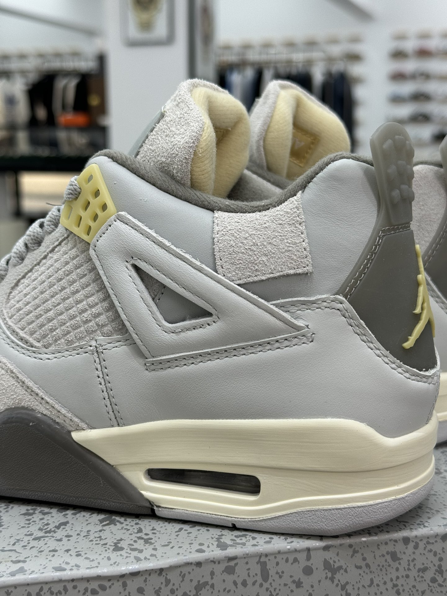 纯原-AirJordan4RetroCraftAJ4乔4灰水泥DV3742-021AJ4灰水泥尺码:36