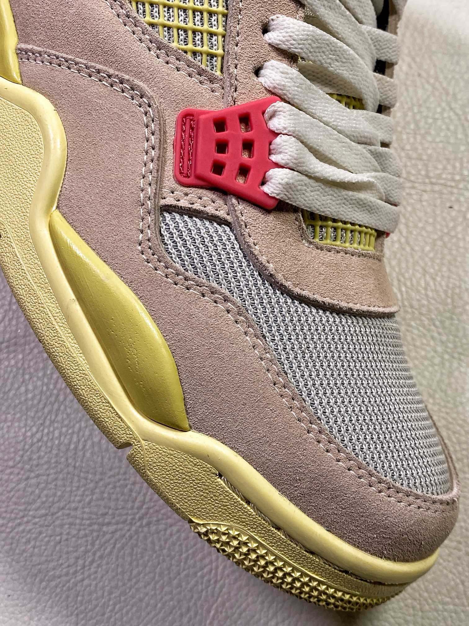 UnionLaxAirJordan4RetroAJ4乔4联盟粉红蓝骑士DC9533-800-47.5