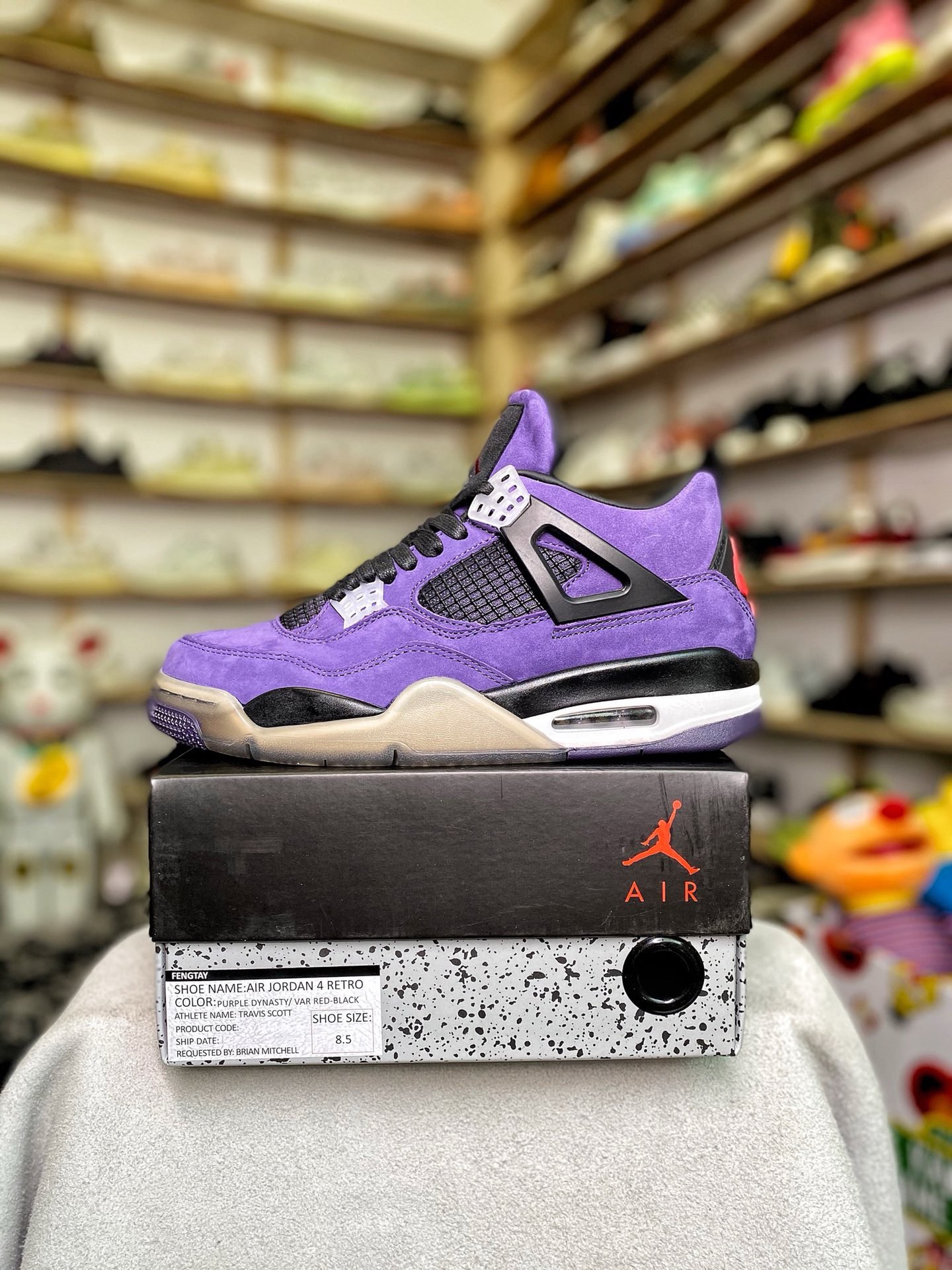 AirJordan4RetroAJ4乔4限定款篮球鞋AJ4-766302.5414242.5434444