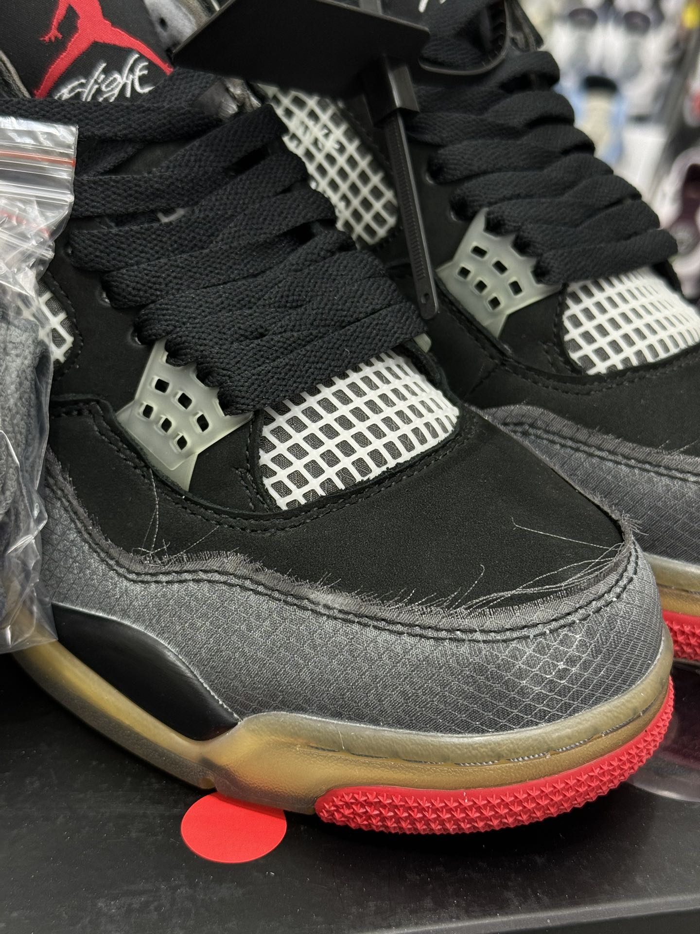 AirJordan4AJ4乔4复刻黑红CV9388-001.5414242.5434444.545464