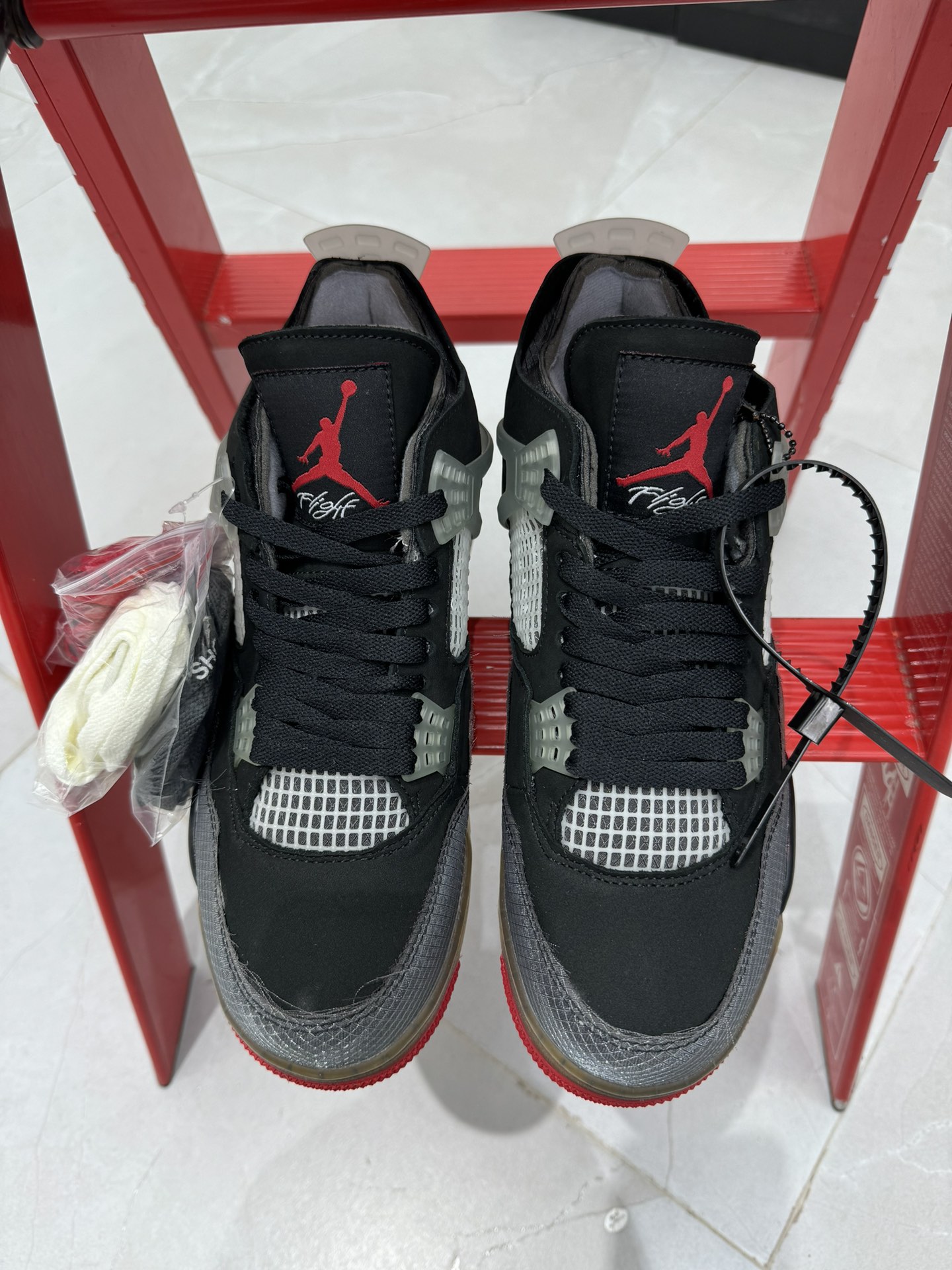 AirJordan4AJ4乔4复刻黑红CV9388-001.5414242.5434444.545464