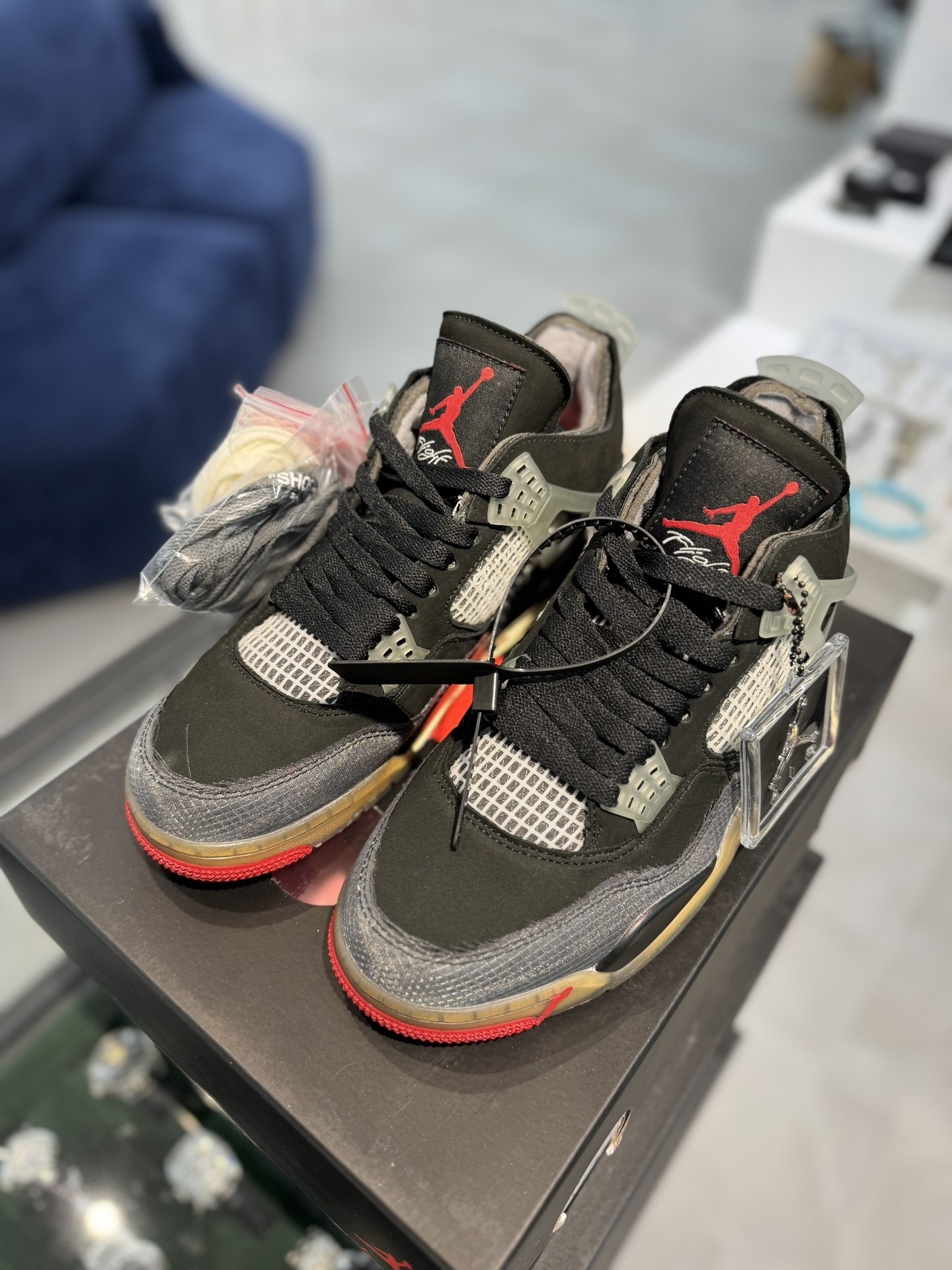 AirJordan4AJ4乔4复刻黑红CV9388-001.5414242.5434444.545464