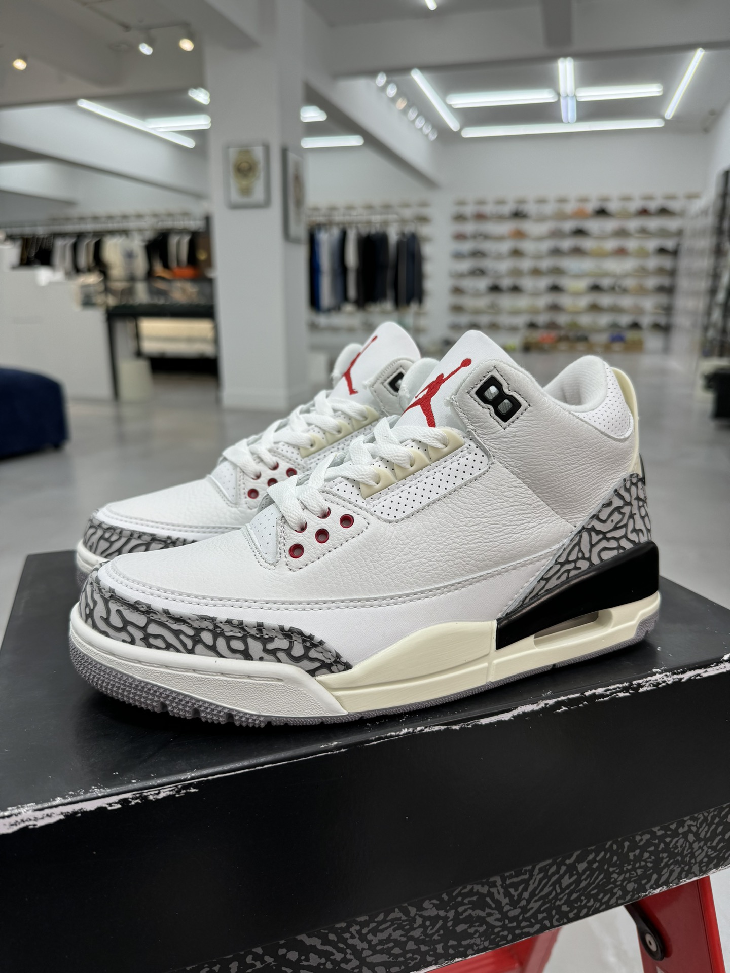 AirJordan3WhiteCementReimaginedAJ3乔3全新白水泥DN3707-100货