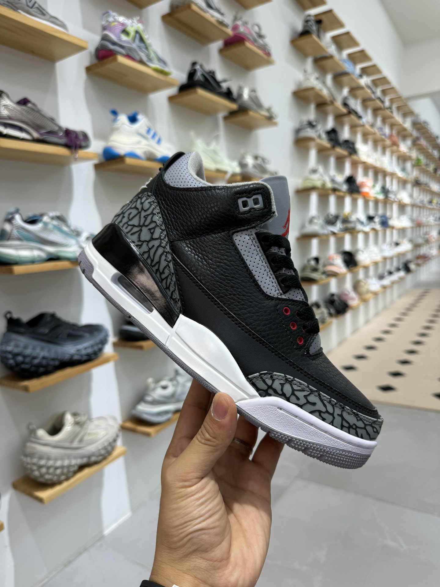 AirJordan3RetroBlackCementAJ3乔3黑水泥854262-001货号854262