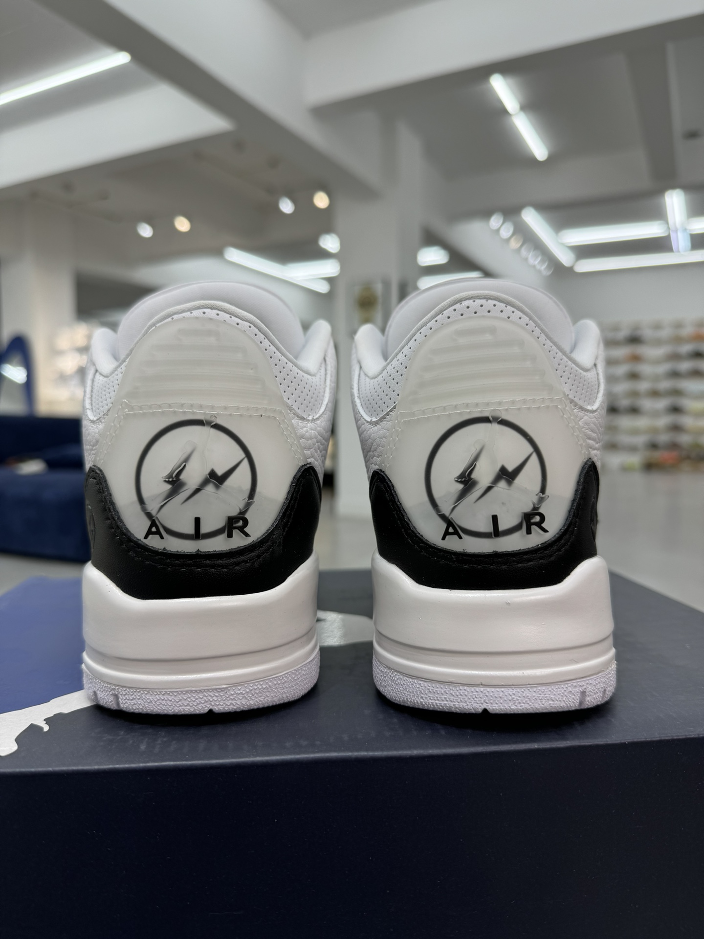 FragmentDesignxAirJordan3AJ3乔3藤原浩闪电联名DA3595-100货号DA3