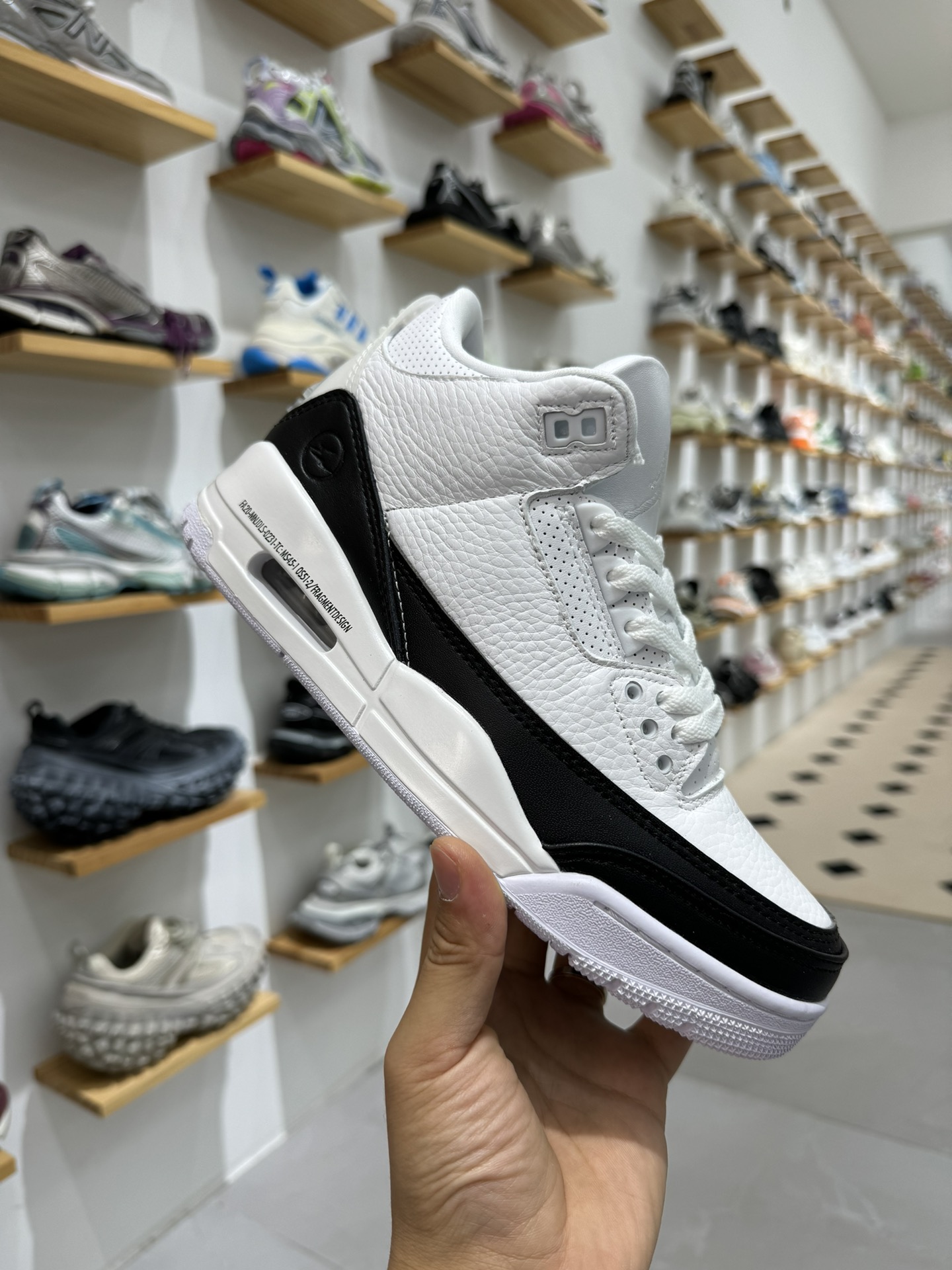 FragmentDesignxAirJordan3AJ3乔3藤原浩闪电联名DA3595-100货号DA3