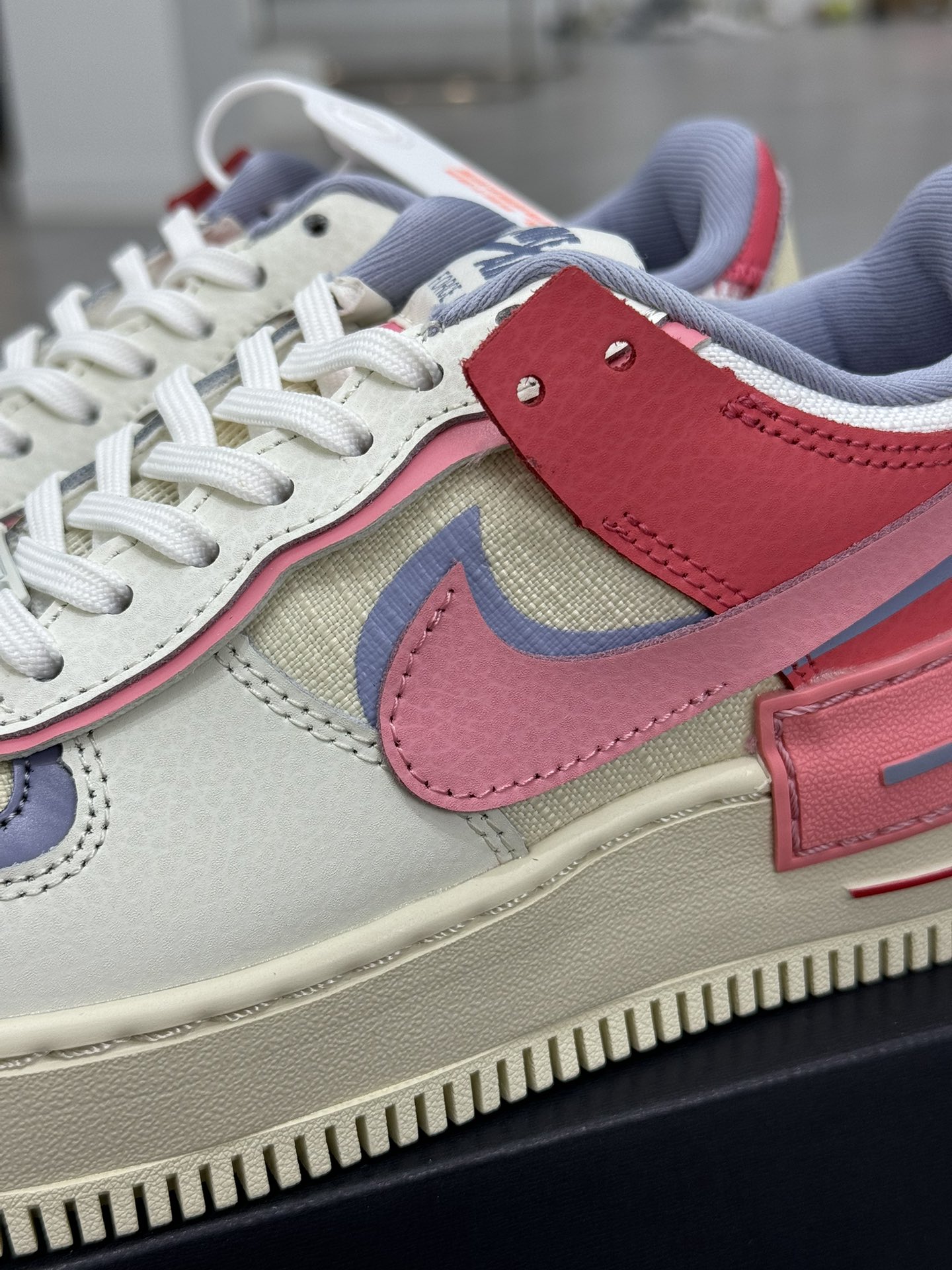 空军！马卡龙系列第1色米粉红NikeAIRForce1Low空军一号百分百每个配色原鞋开发！PT市场真正