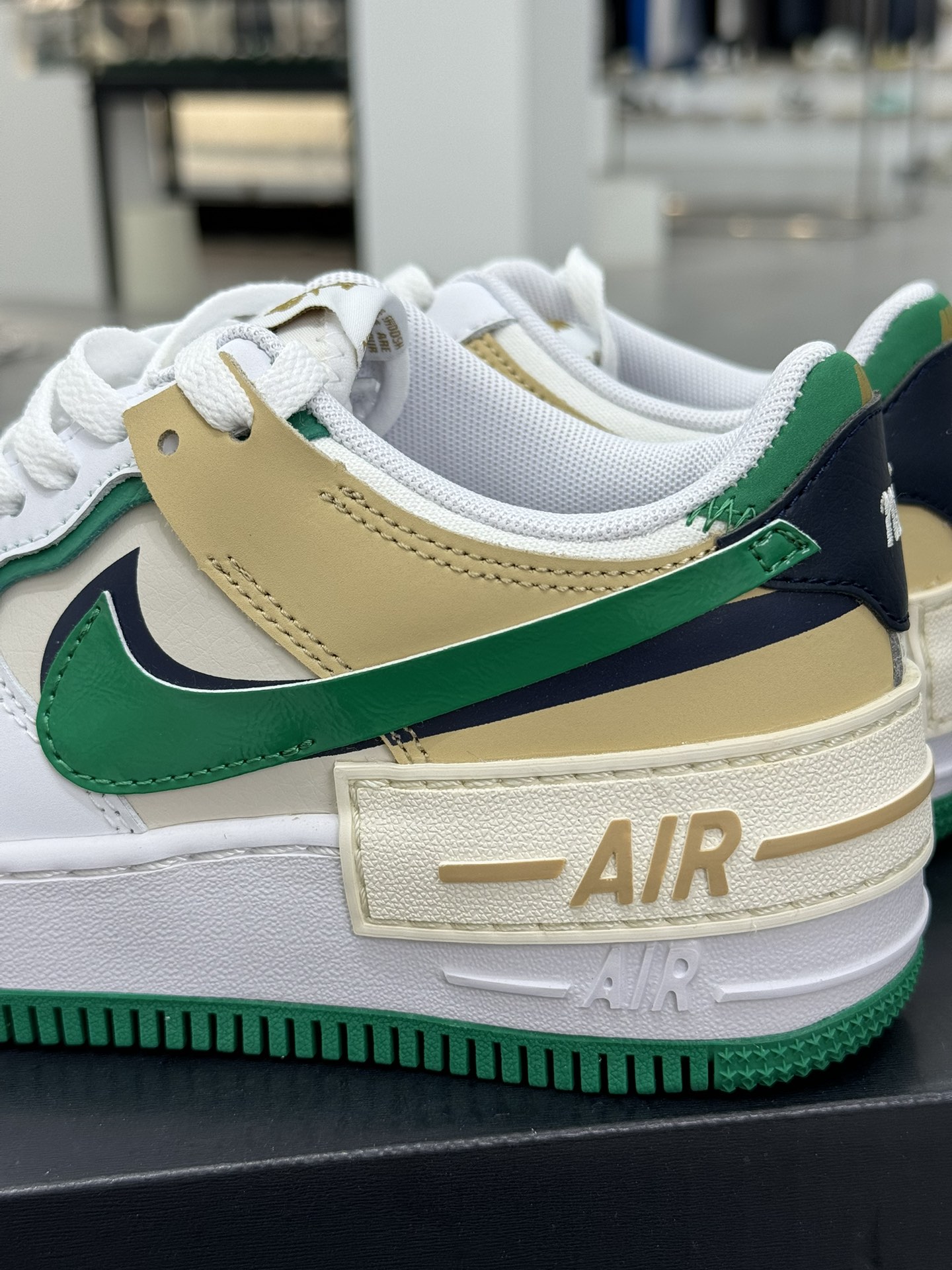 空军！马卡龙系列第2色白绿NikeAIRForce1Low空军一号百分百每个配色原鞋开发！PT市场真正匠