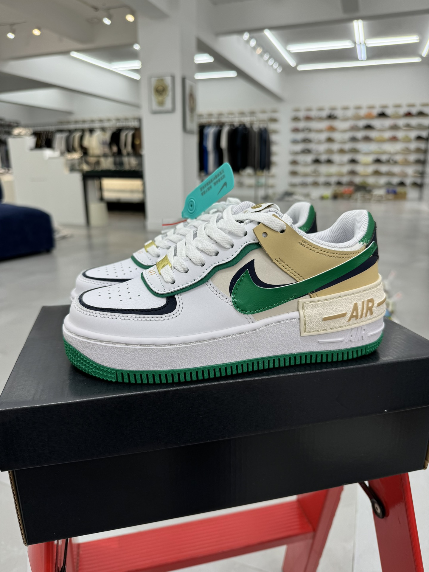 空军！马卡龙系列第2色白绿NikeAIRForce1Low空军一号百分百每个配色原鞋开发！PT市场真正匠