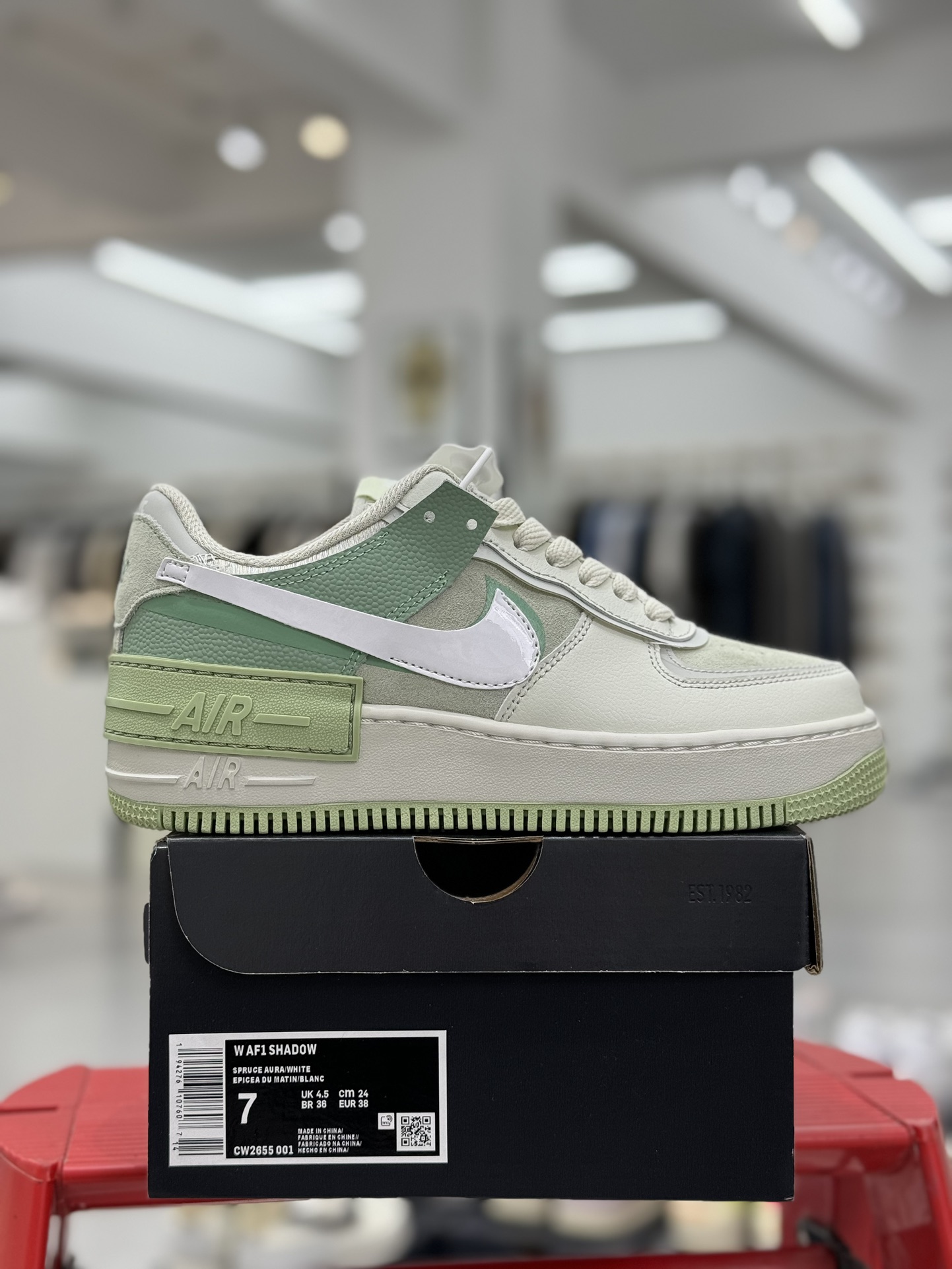 空军！马卡龙系列第4色薄荷绿NikeAIRForce1Low空军一号百分百每个配色原鞋开发！PT市场真正