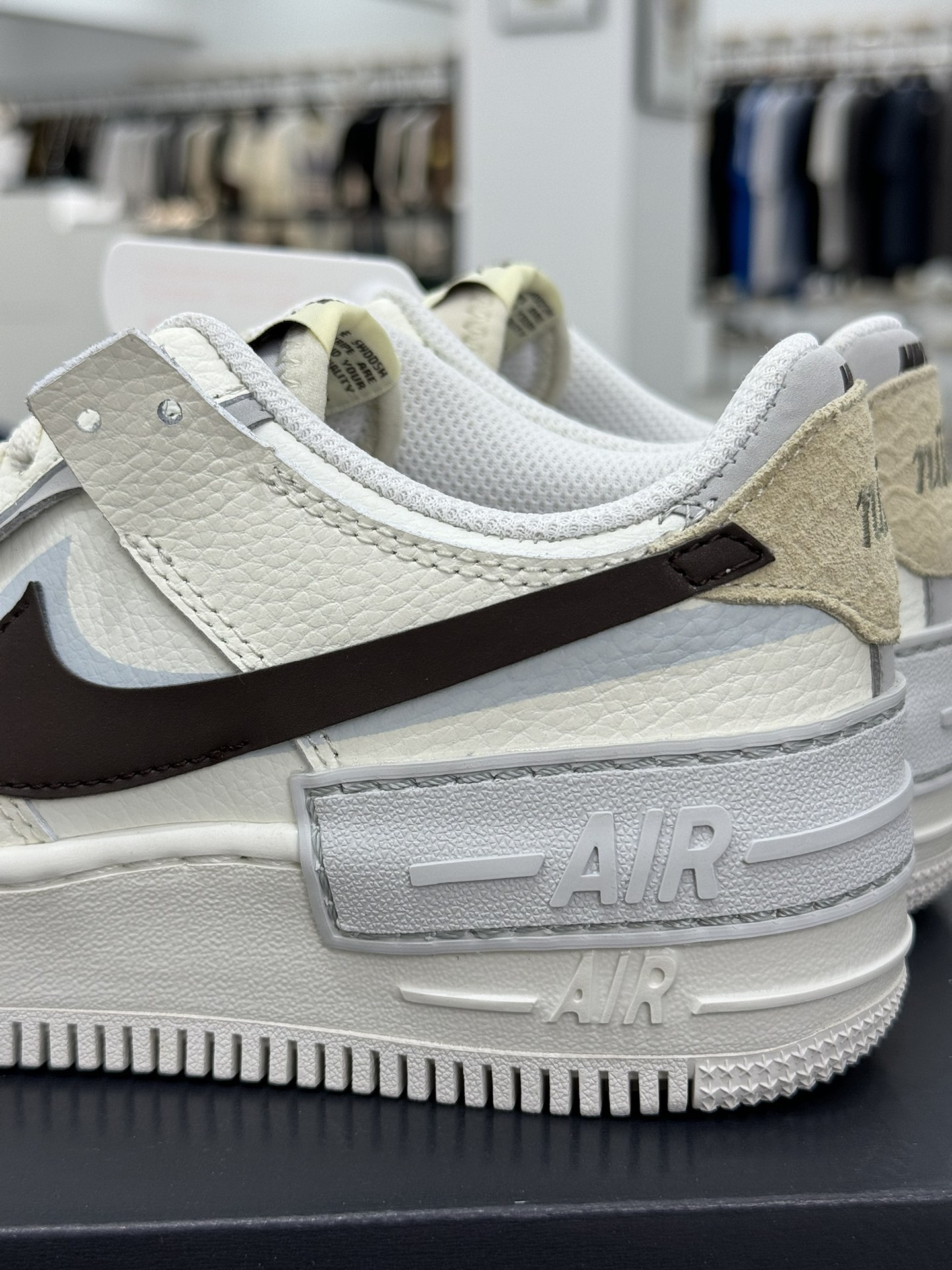 空军！马卡龙系列第5色奶白黑NikeAIRForce1Low空军一号百分百每个配色原鞋开发！PT市场真正