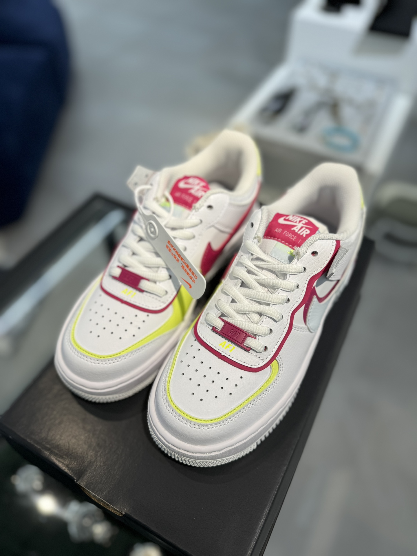 空军！马卡龙系列第6色白红黄NikeAIRForce1Low空军一号百分百每个配色原鞋开发！PT市场真正