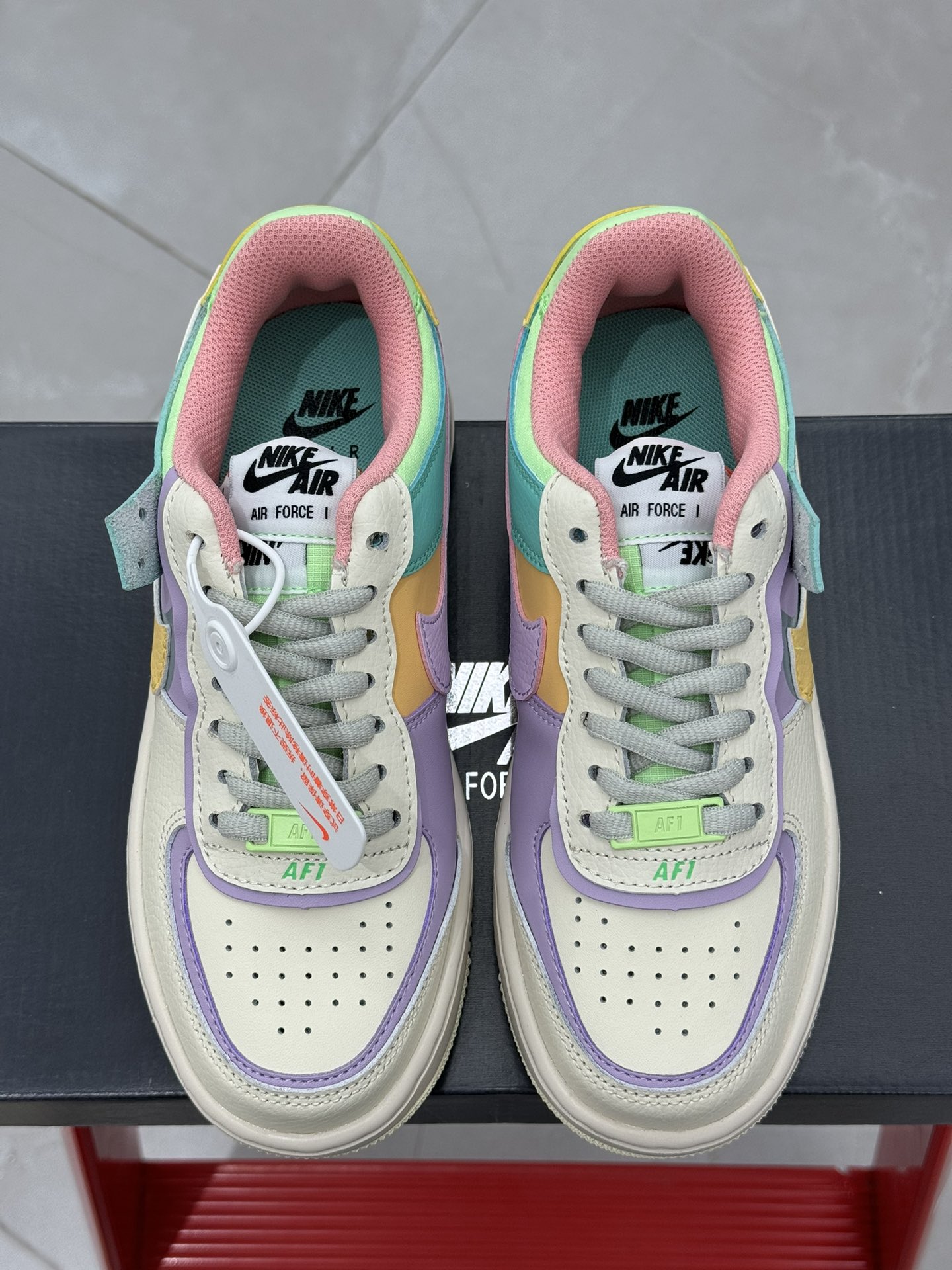 空军！马卡龙系列第7色果冻NikeAIRForce1Low空军一号百分百每个配色原鞋开发！PT市场真正匠