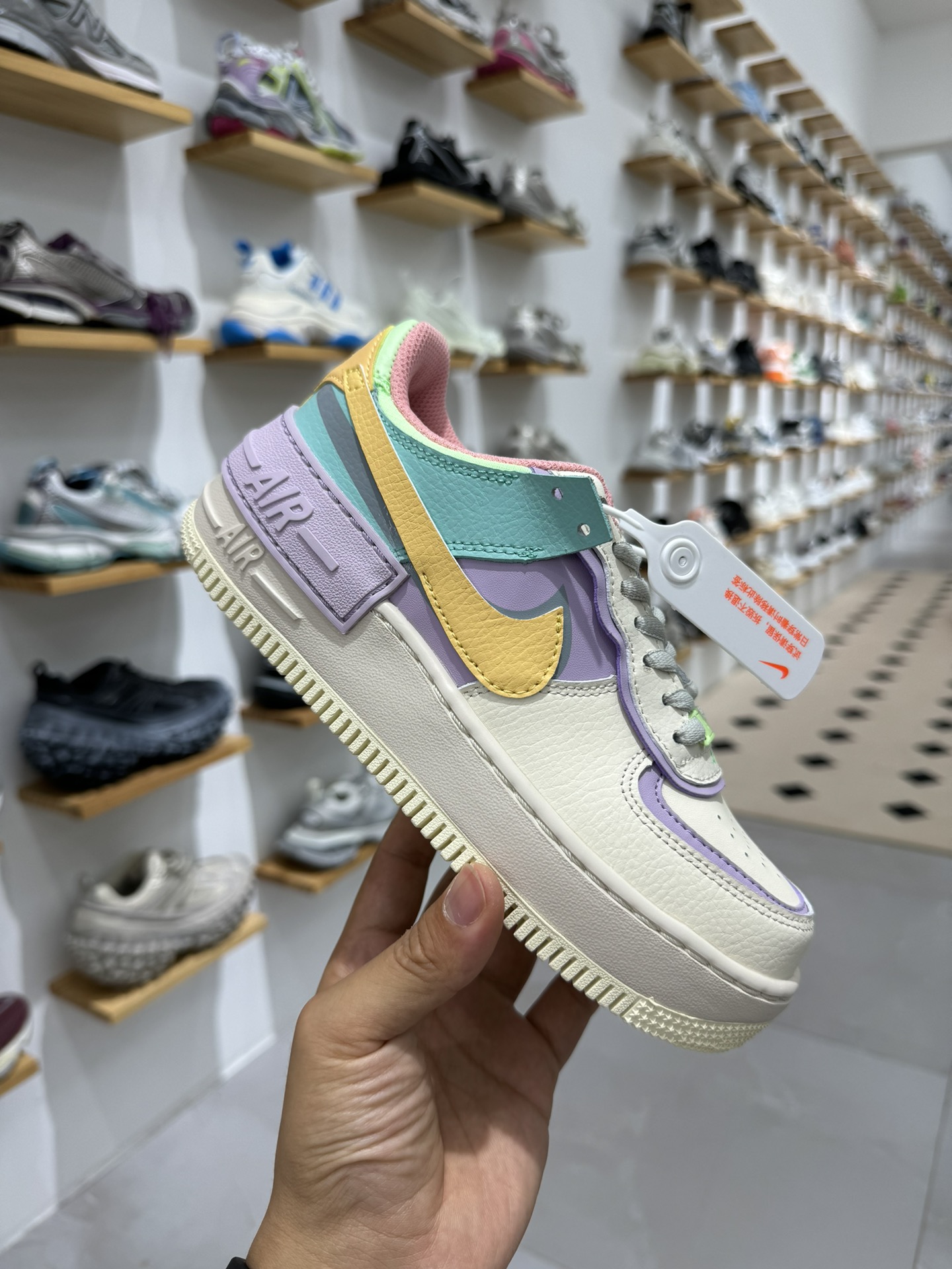 空军！马卡龙系列第7色果冻NikeAIRForce1Low空军一号百分百每个配色原鞋开发！PT市场真正匠