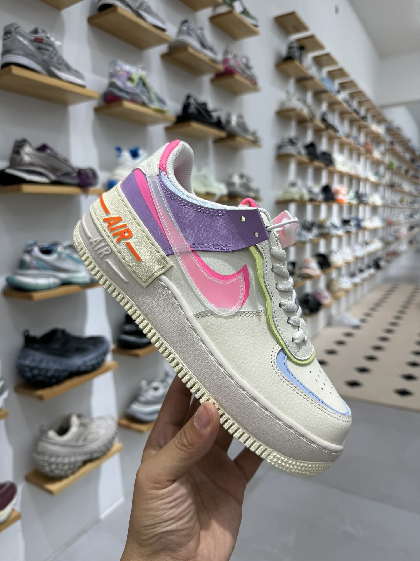 空军！马卡龙系列第8色粉紫NikeAIRForce1Low空军一号百分百每个配色原鞋开发！PT市场真正匠