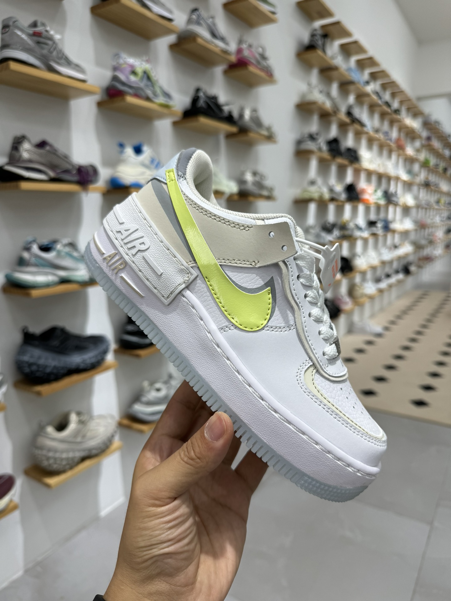 空军！马卡龙系列第9色白黄NikeAIRForce1Low空军一号百分百每个配色原鞋开发！PT市场真正匠