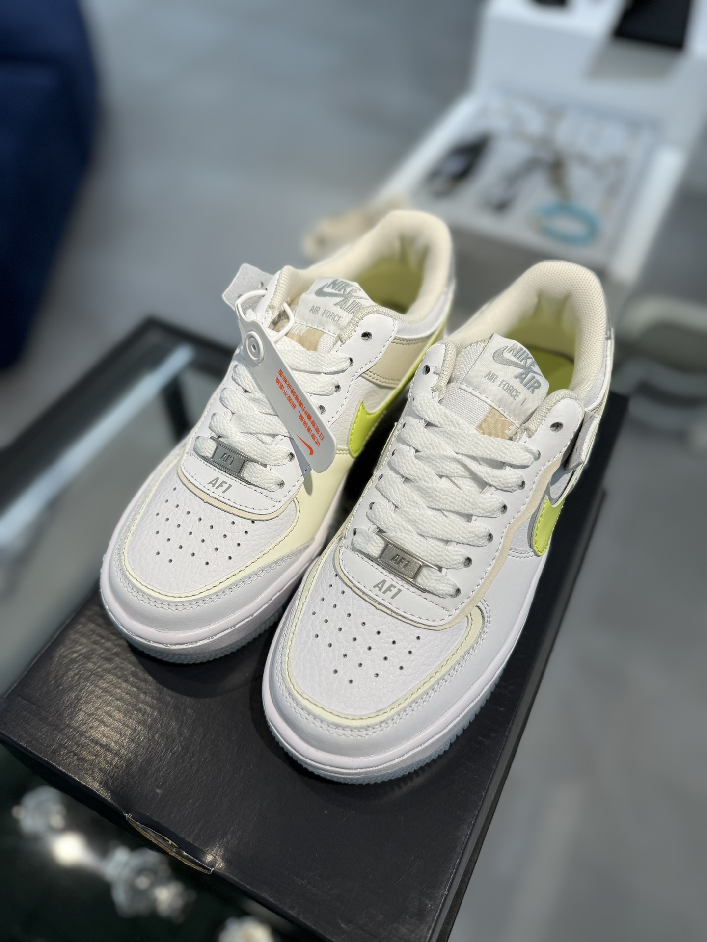 空军！马卡龙系列第9色白黄NikeAIRForce1Low空军一号百分百每个配色原鞋开发！PT市场真正匠