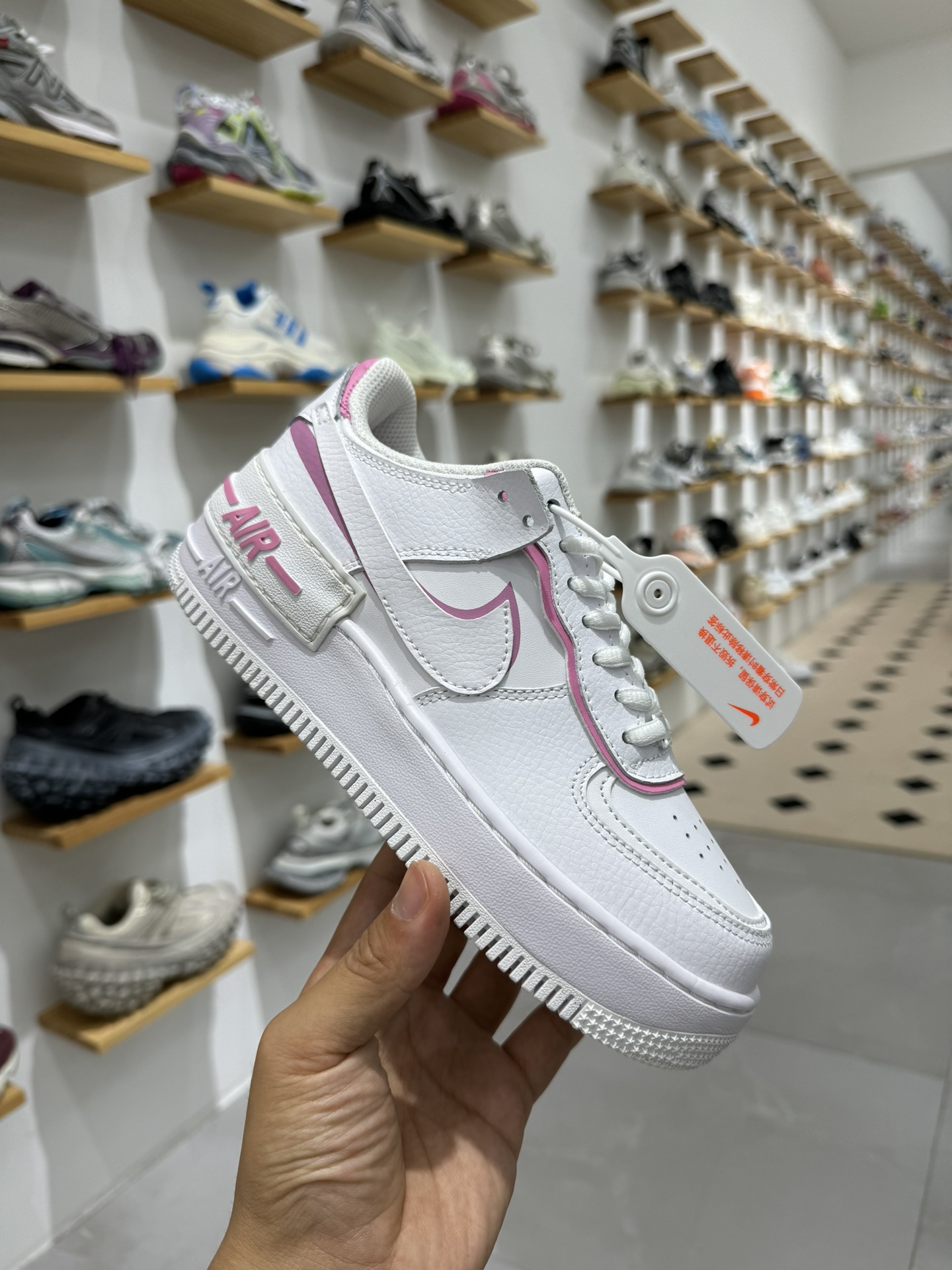 空军！马卡龙系列第10色粉白NikeAIRForce1Low空军一号百分百每个配色原鞋开发！PT市场真正