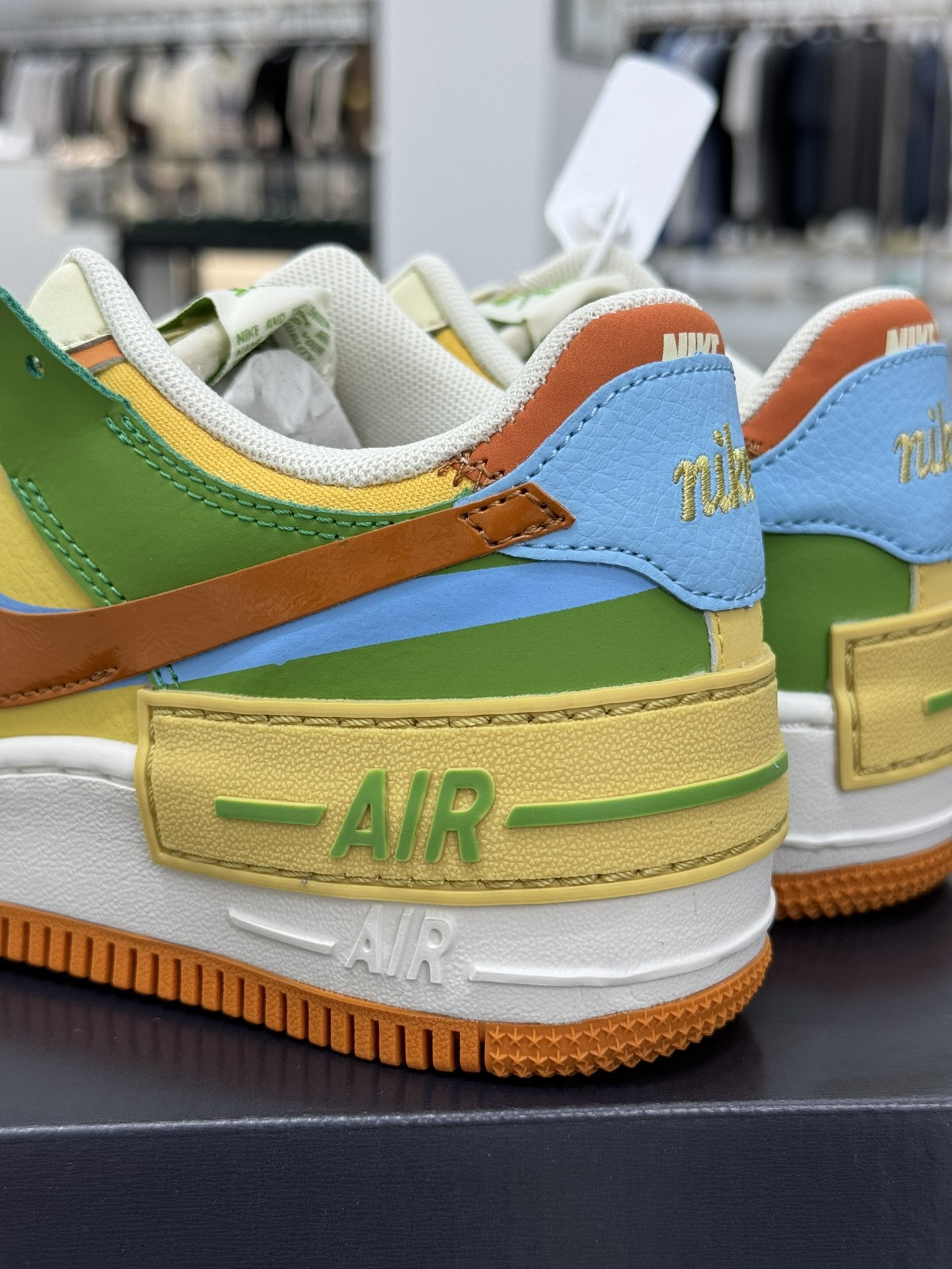 空军！马卡龙系列第11色米蓝黄绿NikeAIRForce1Low空军一号百分百每个配色原鞋开发！PT市场