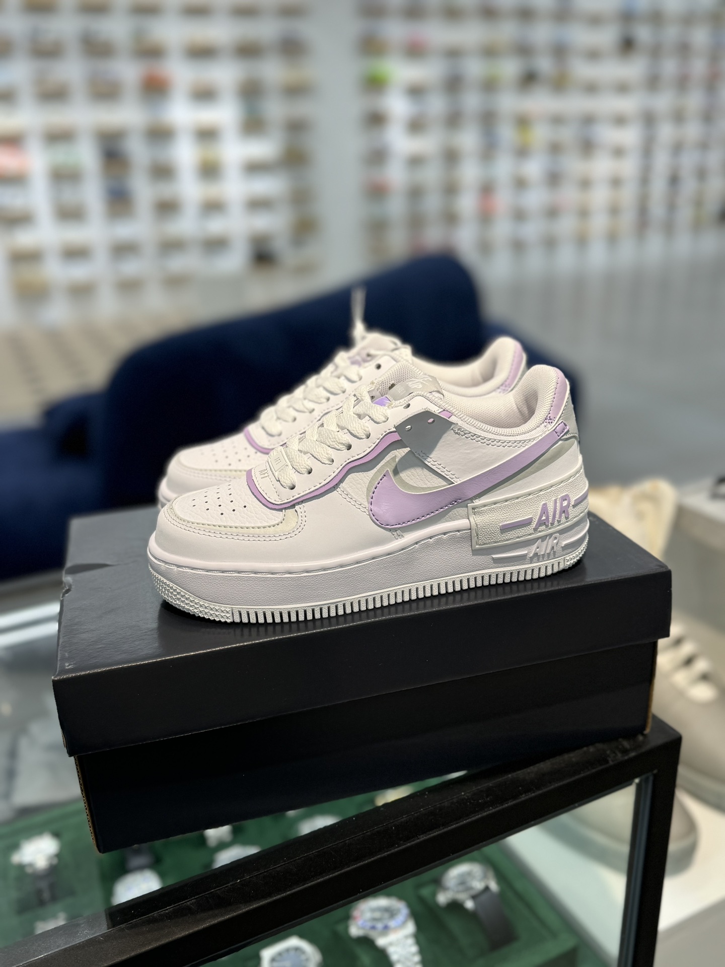 空军！马卡龙系列第14色白紫NikeAIRForce1Low空军一号百分百每个配色原鞋开发！PT市场真正