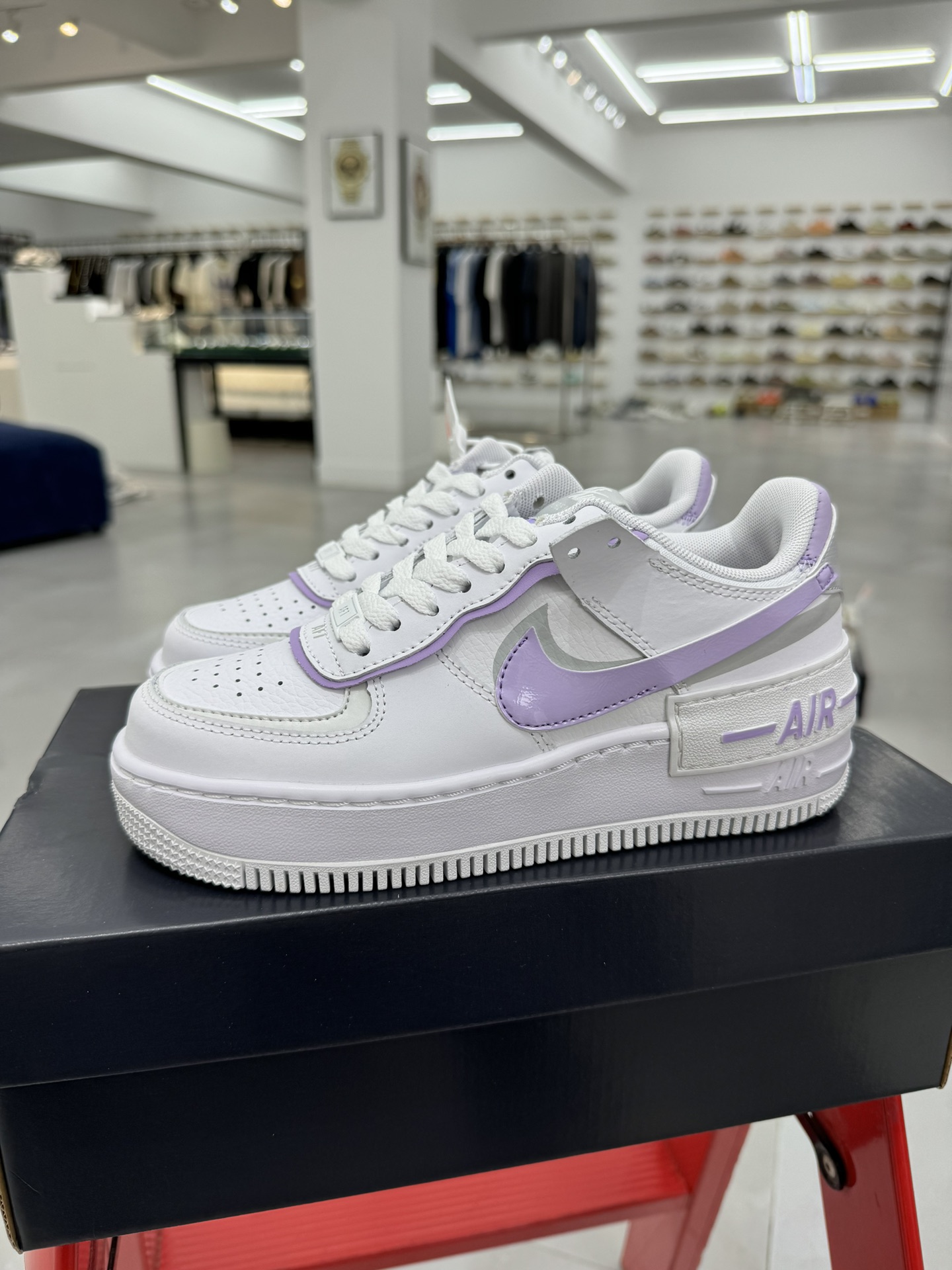 空军！马卡龙系列第14色白紫NikeAIRForce1Low空军一号百分百每个配色原鞋开发！PT市场真正