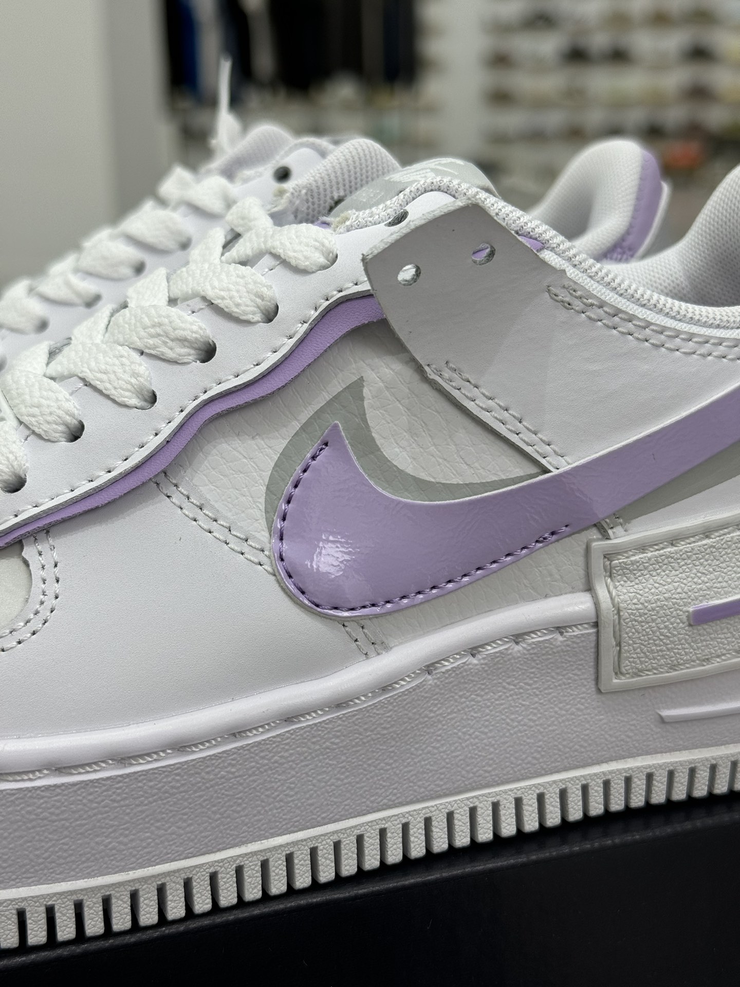 空军！马卡龙系列第14色白紫NikeAIRForce1Low空军一号百分百每个配色原鞋开发！PT市场真正