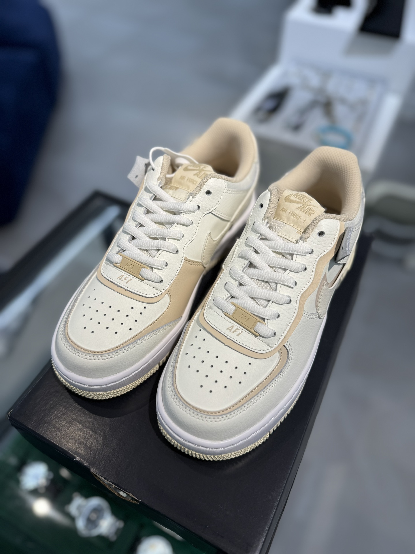 空军！马卡龙系列第15色奶茶NikeAIRForce1Low空军一号百分百每个配色原鞋开发！PT市场真正