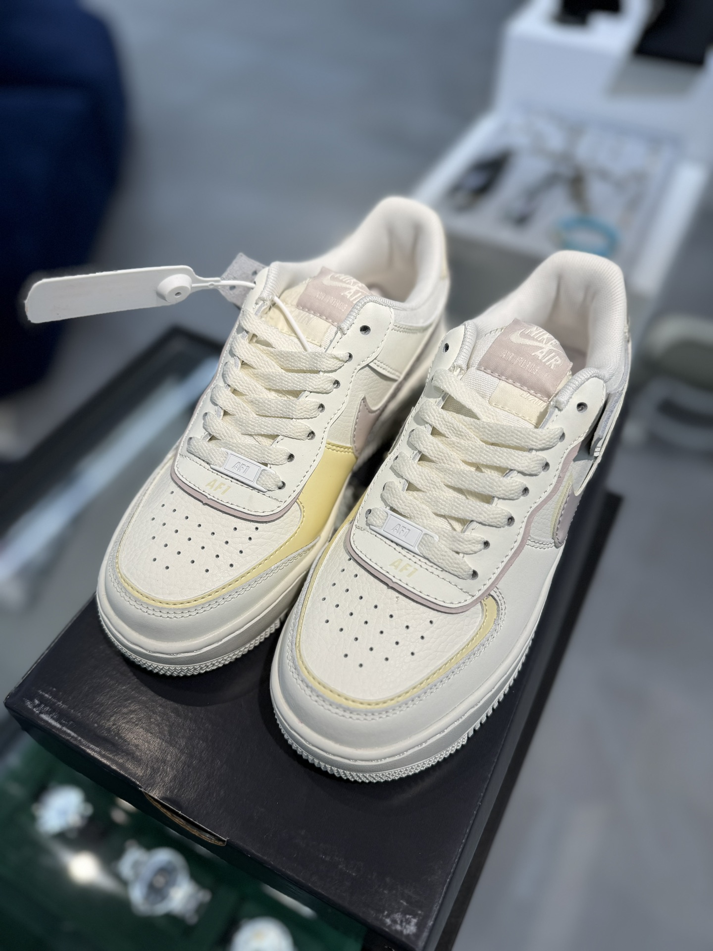 空军！马卡龙系列第16色米黄NikeAIRForce1Low空军一号百分百每个配色原鞋开发！PT市场真正