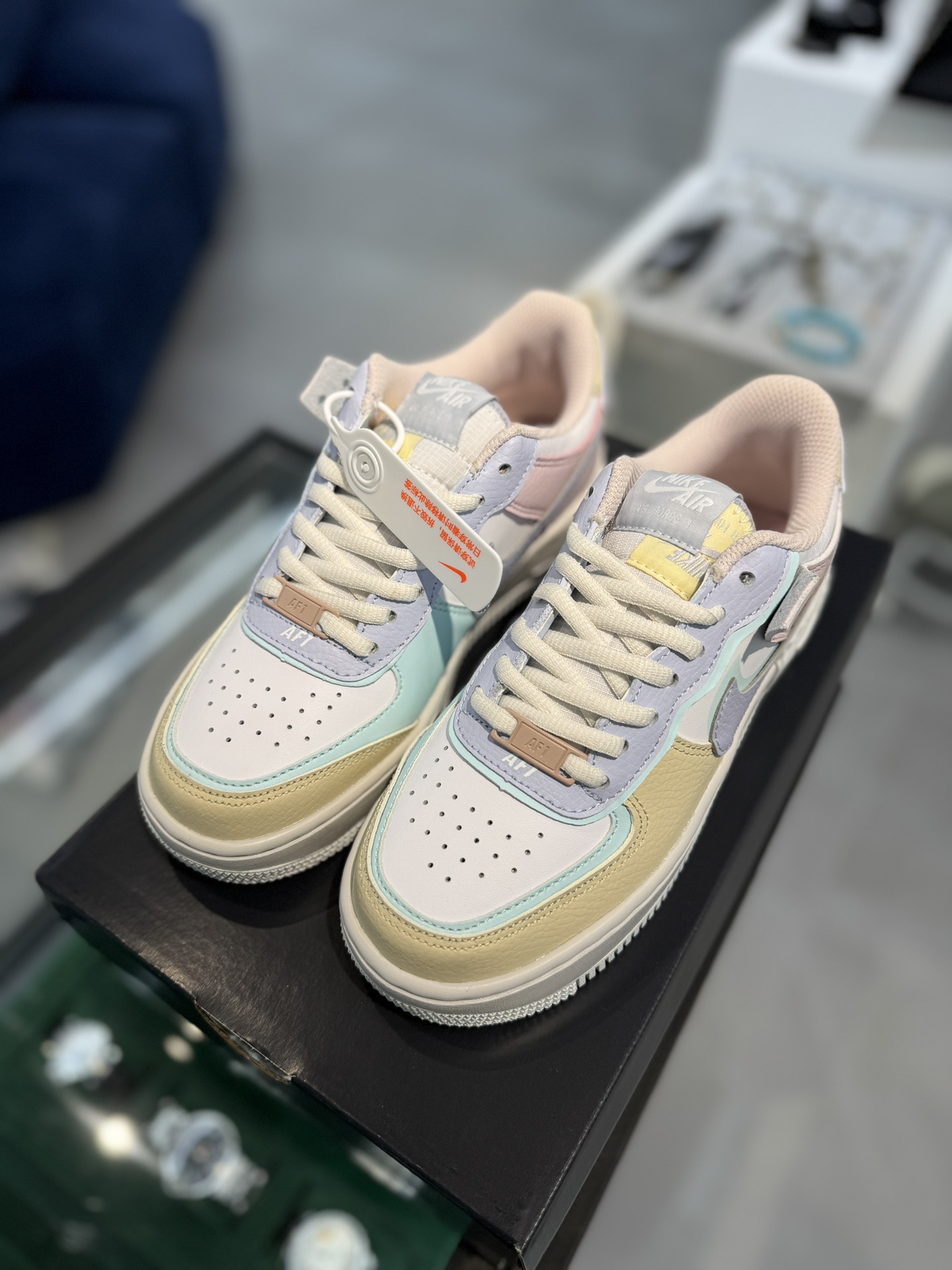 空军！马卡龙系列第20色紫罗兰NikeAIRForce1Low空军一号百分百每个配色原鞋开发！PT市场真