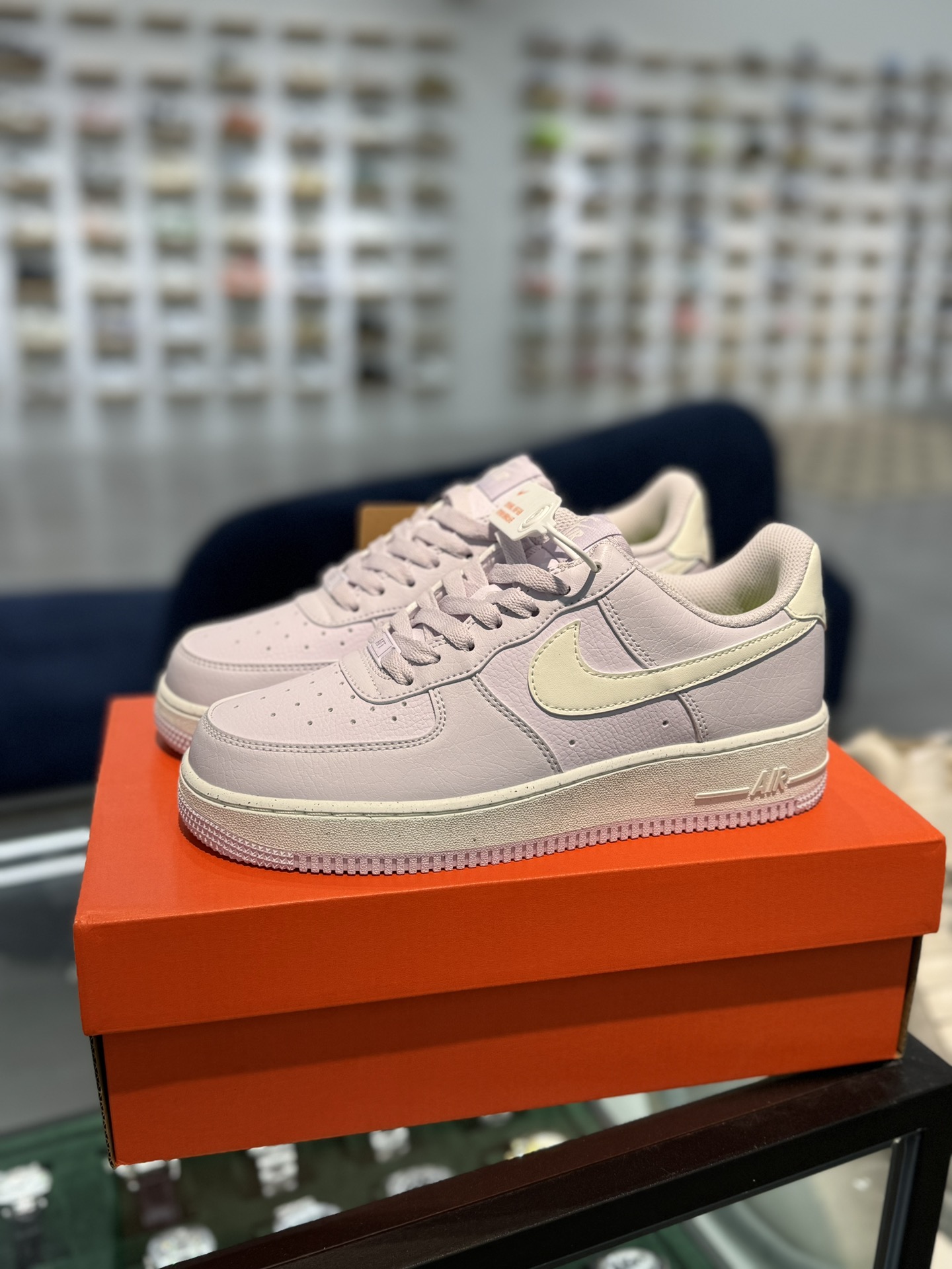 空军！第443色！浅紫色NikeAIRForce1Low空军一号百分百每个配色原鞋开发！PT市场真正匠心