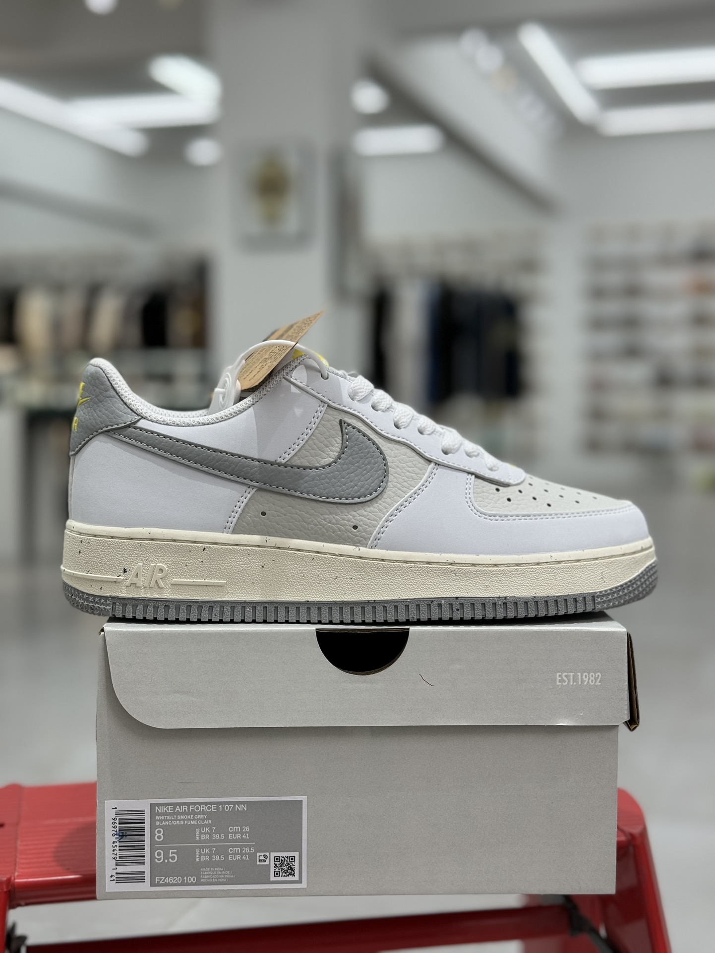 空军！第444色！白灰NikeAIRForce1Low空军一号百分百每个配色原鞋开发！PT市场真正匠心空