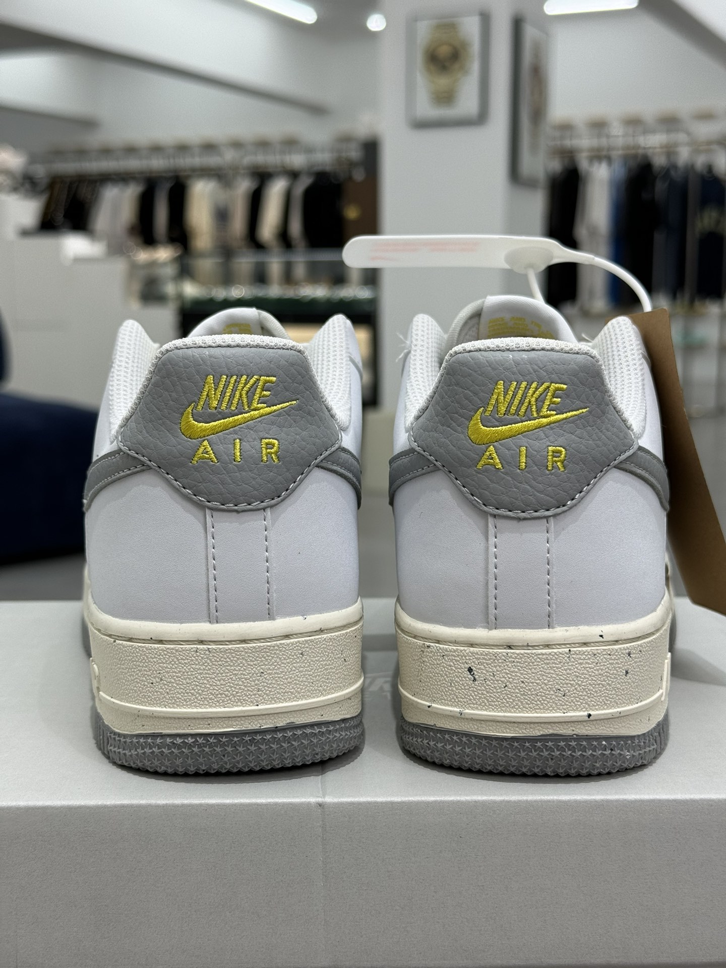 空军！第444色！白灰NikeAIRForce1Low空军一号百分百每个配色原鞋开发！PT市场真正匠心空