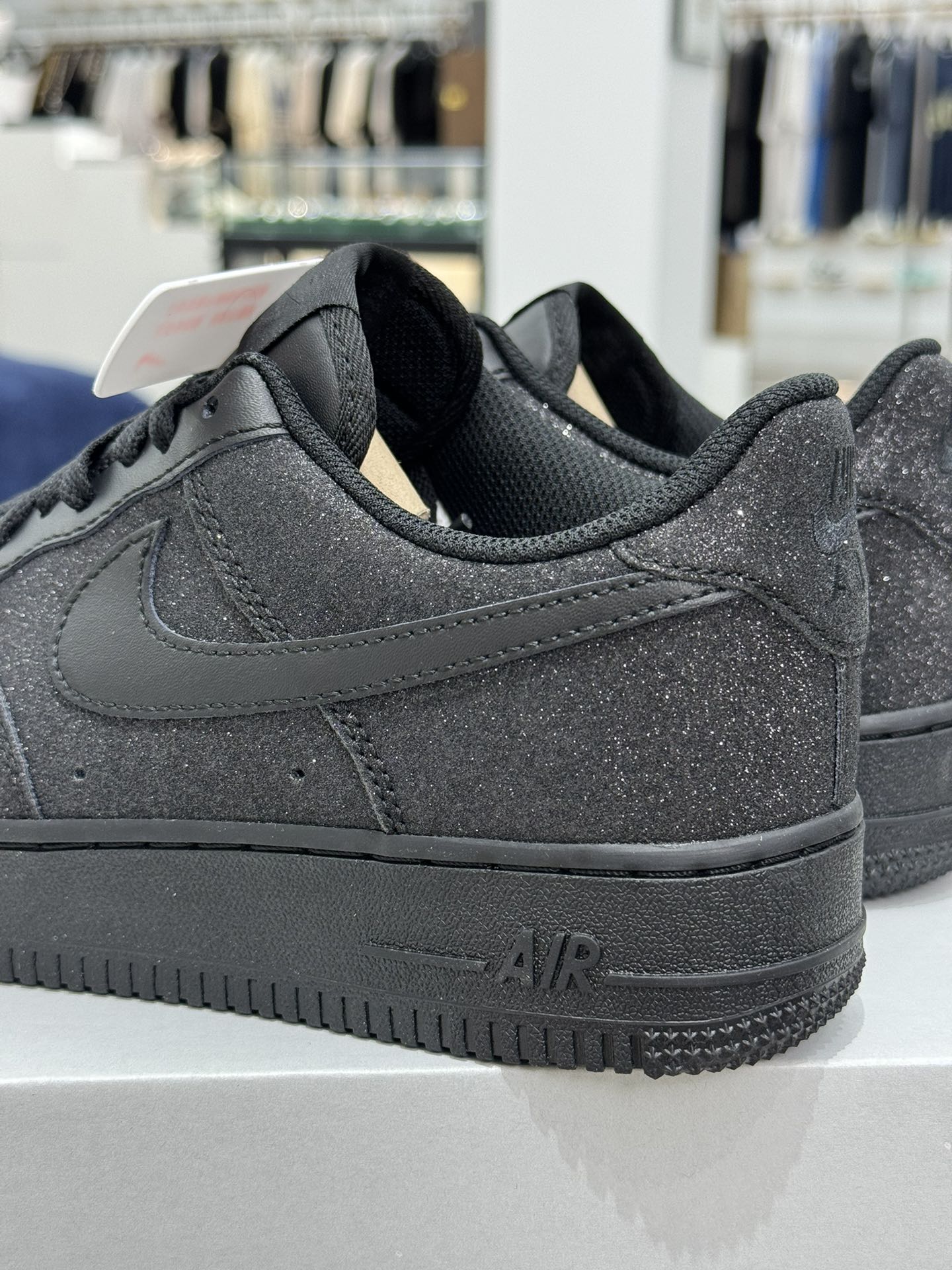 空军！第445色！定制球鞋全黑满钻NikeAIRForce1Low空军一号百分百每个配色原鞋开发！PT市