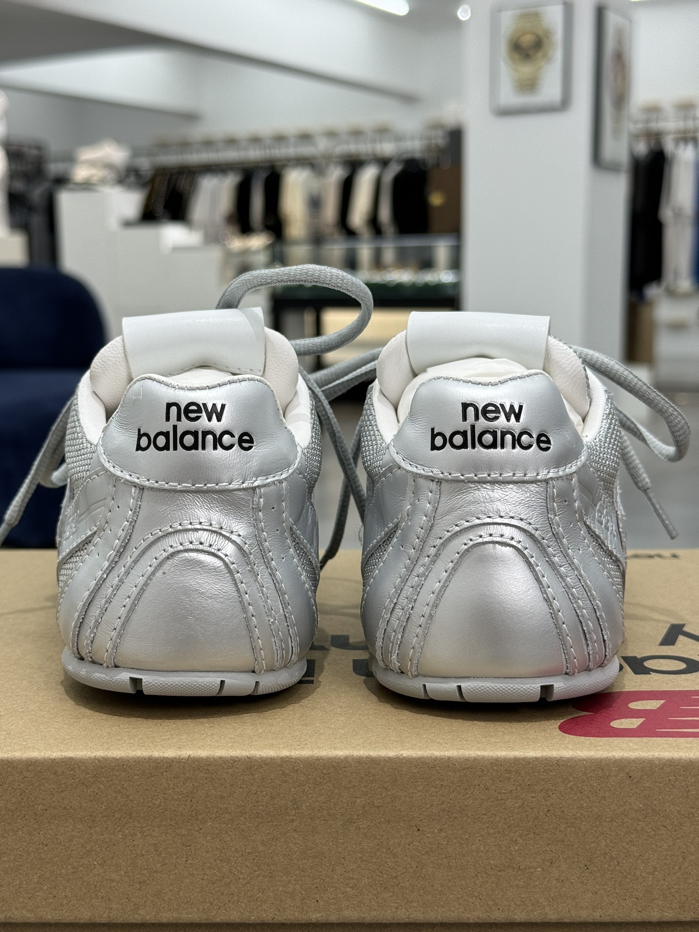 原材料版本MiuMiuxNewBalance新百伦530缪缪联名款市面顶级品质第6色-银色尺码35-40