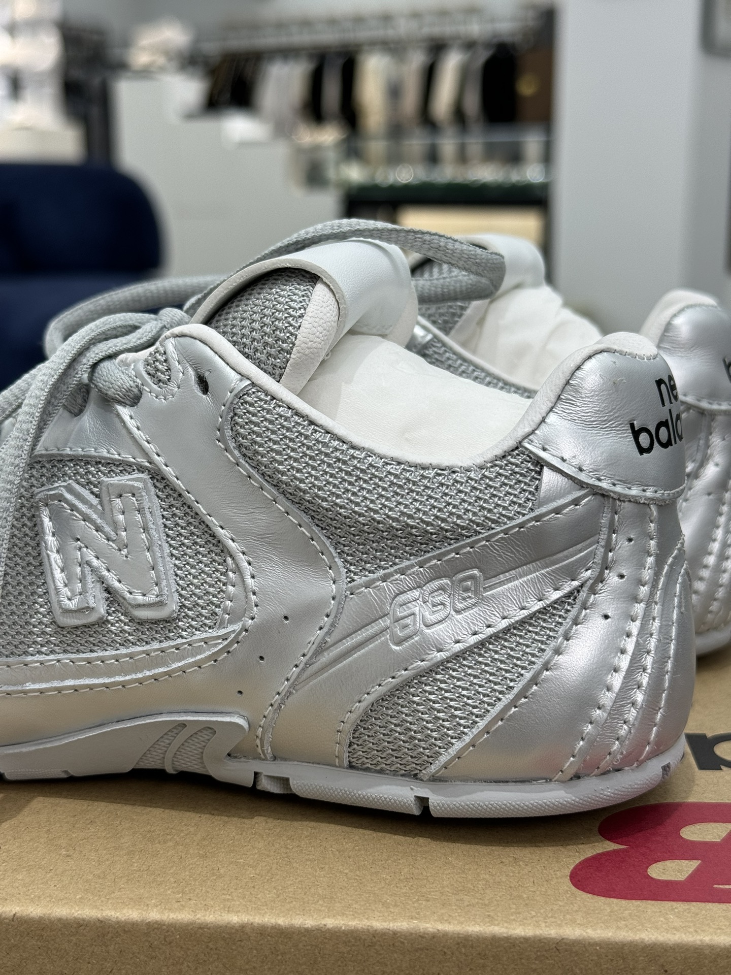 原材料版本MiuMiuxNewBalance新百伦530缪缪联名款市面顶级品质第6色-银色尺码35-40