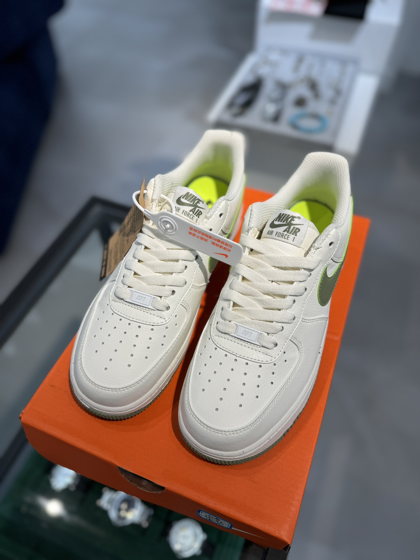 空军！第449色！白绿NikeAIRForce1Low空军一号百分百每个配色原鞋开发！PT市场真正匠心空