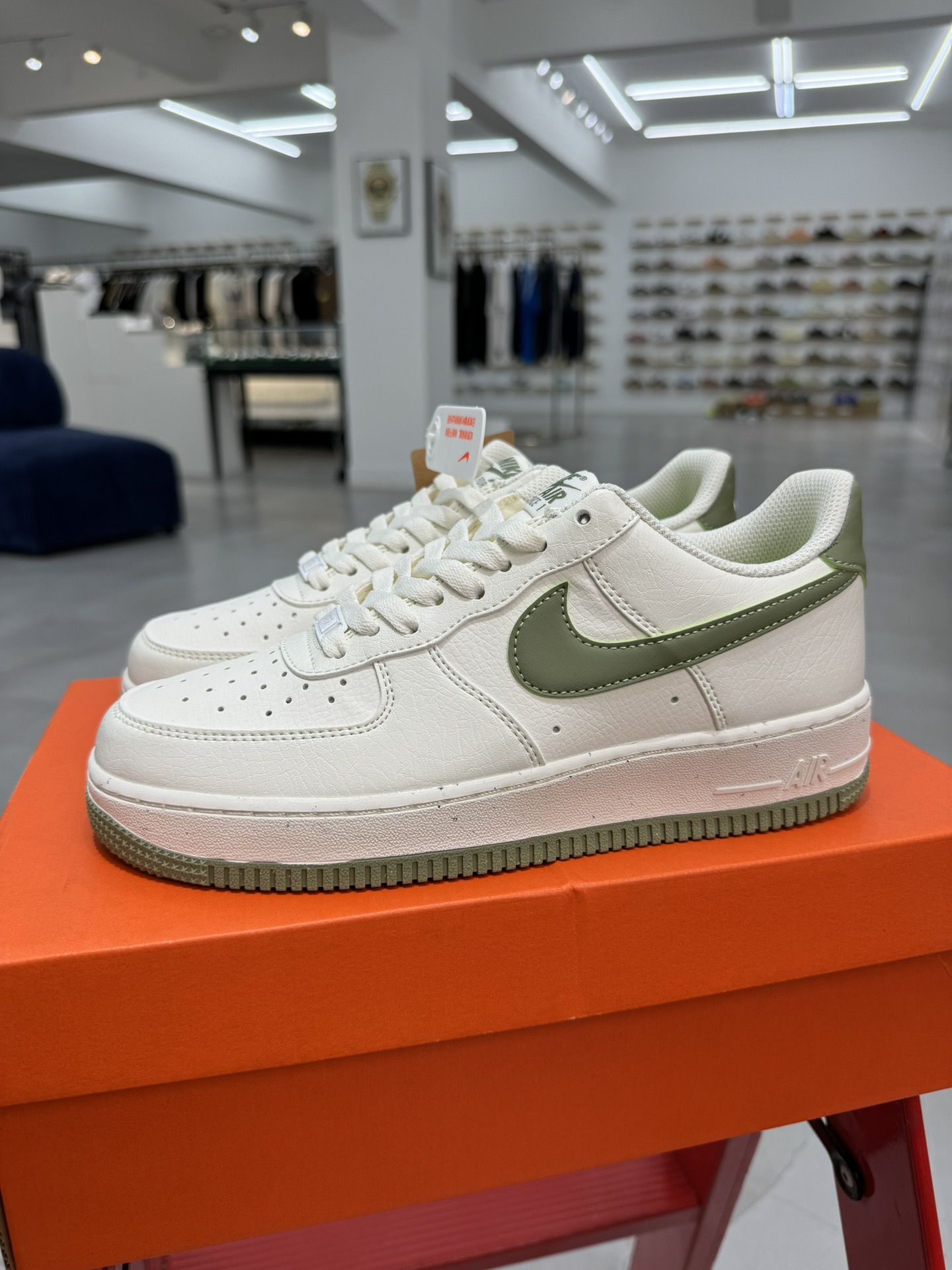 空军！第449色！白绿NikeAIRForce1Low空军一号百分百每个配色原鞋开发！PT市场真正匠心空