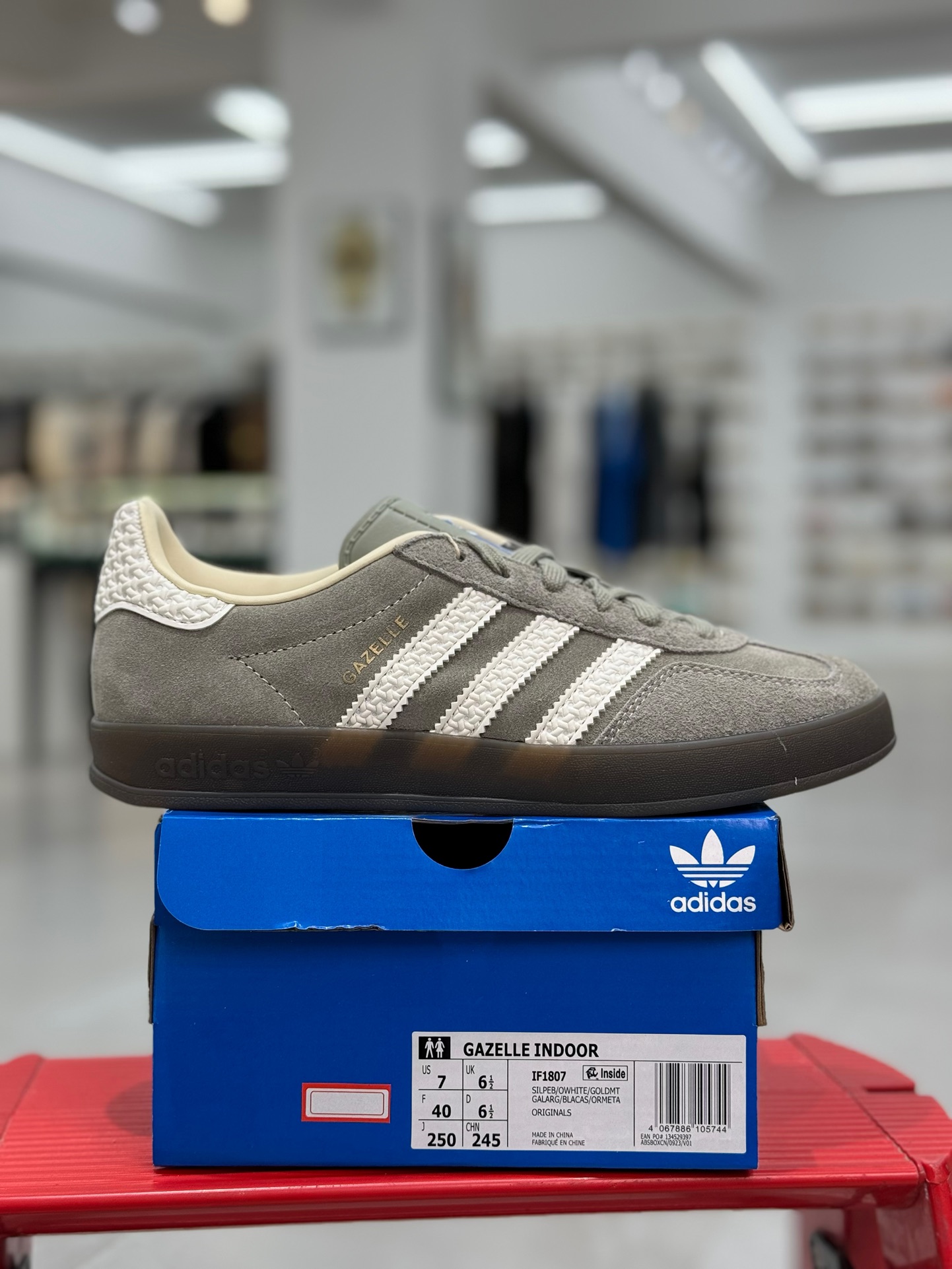 XJ版极致性价比！阿迪德训鞋麂皮灰Adidas/阿迪达斯GazelleSAMBA桑巴板鞋顶级细节超高清洁