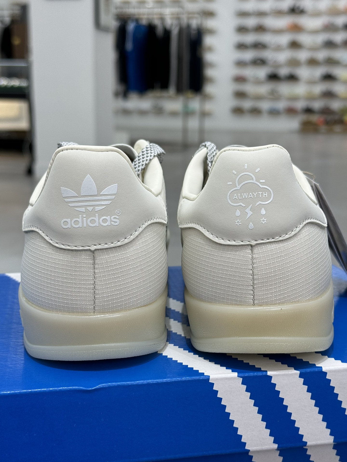 极致性价比！阿迪德训鞋Alwayth联名白色Adidas/阿迪达斯GazelleSAMBA桑巴板鞋顶级细