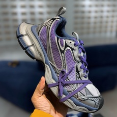 GT版3XL 第48色 灰紫Balenciaga巴黎世家3XL Sneakers 巴黎世家十代正确手工做 GT版3XL 第48色 灰紫Balenciaga巴黎世家3XL Sneakers 巴黎世家十代正确手工做
