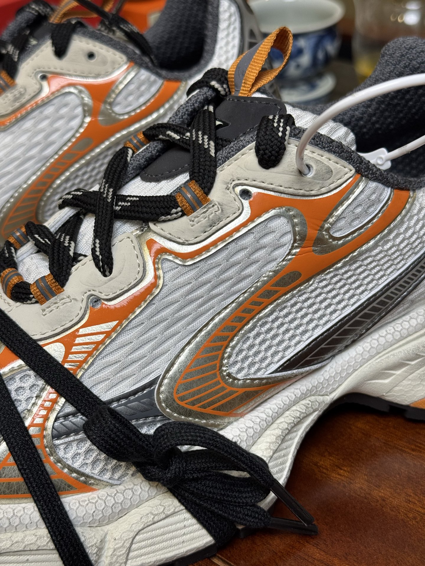 GT版3XL 第50色 灰橙Balenciaga巴黎世家3XL Sneakers 巴黎世家十代正确手工做