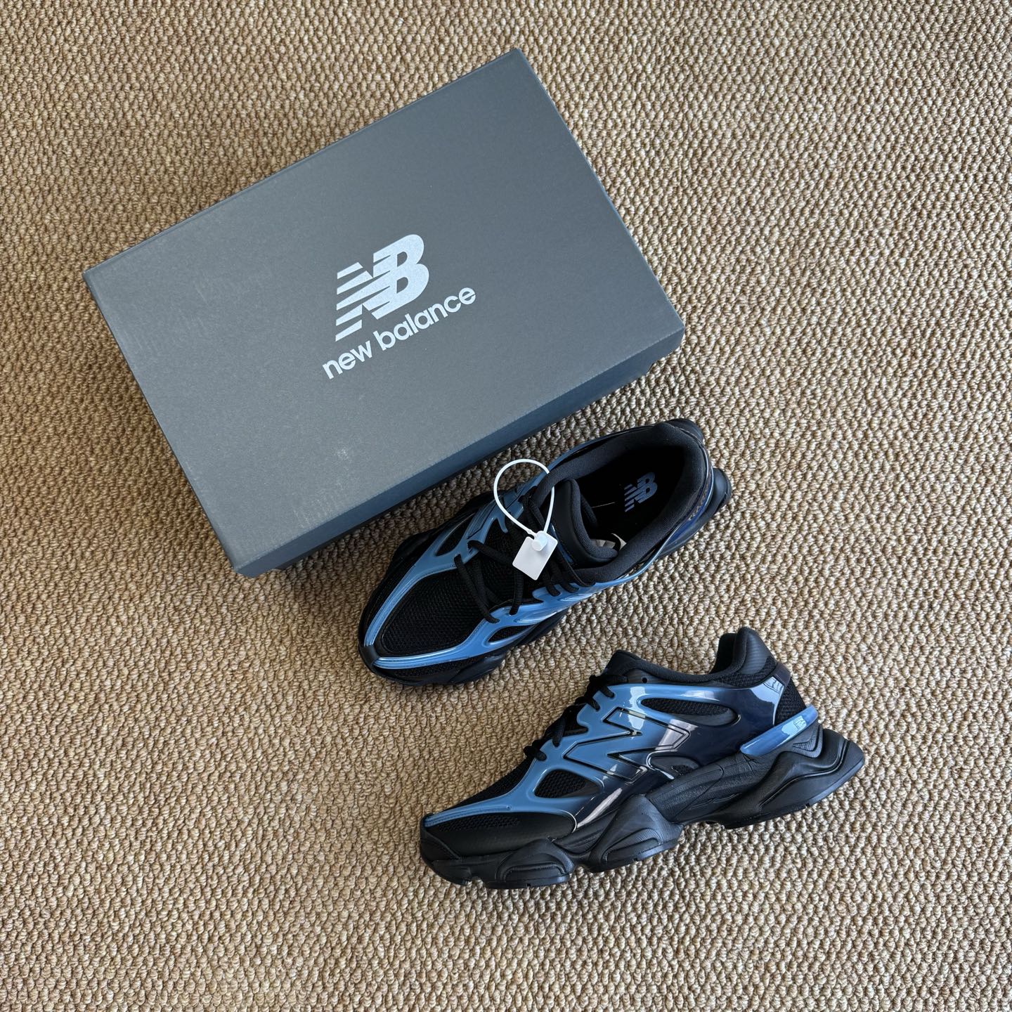 主推优势私C版新百伦系列！NB9060第99色：黑蓝TPU无敌质感！最强版本36-46.5出货，行业标杆