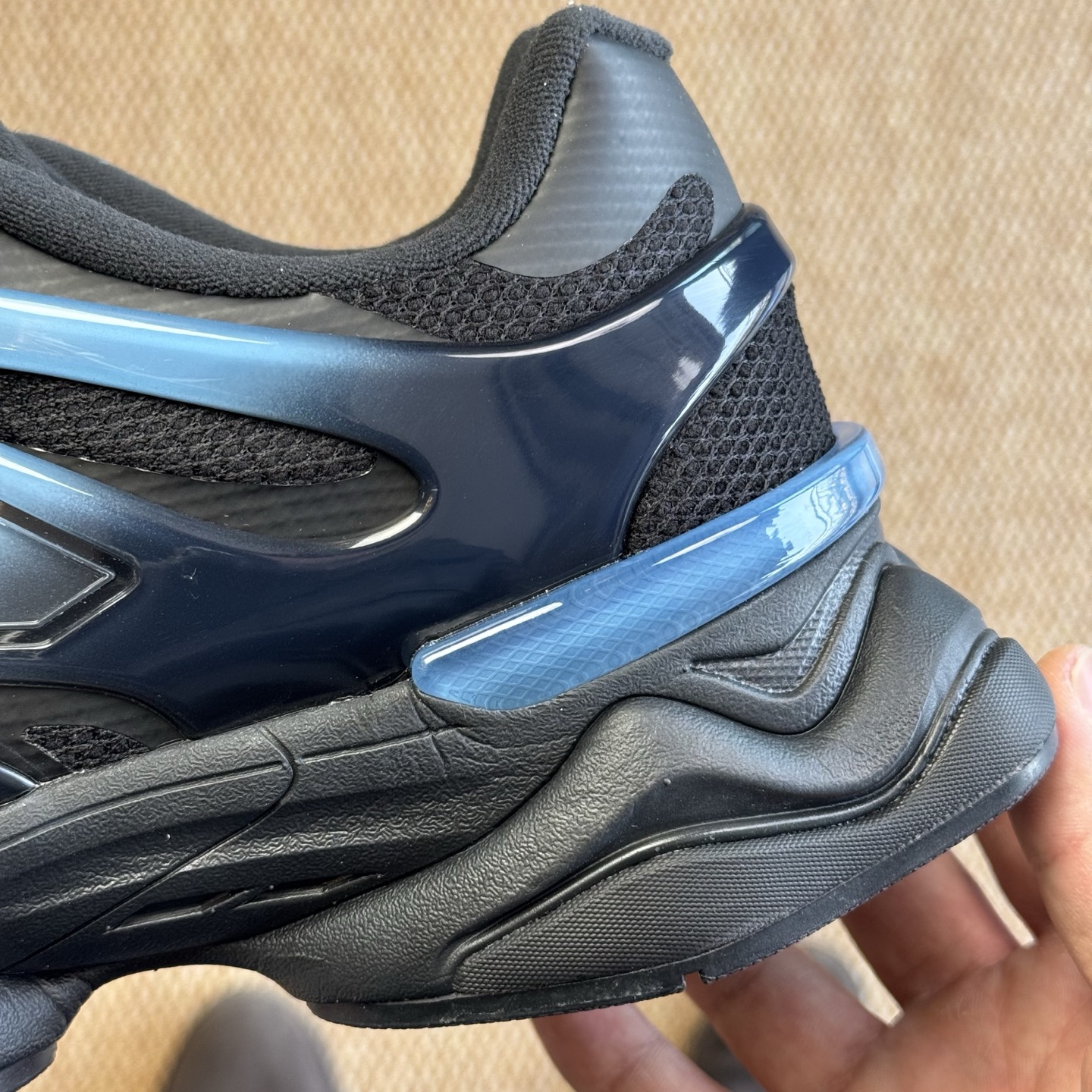 主推优势私C版新百伦系列！NB9060第99色：黑蓝TPU无敌质感！最强版本36-46.5出货，行业标杆