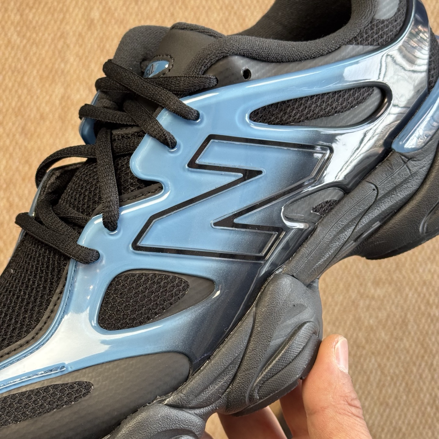 主推优势私C版新百伦系列！NB9060第99色：黑蓝TPU无敌质感！最强版本36-46.5出货，行业标杆