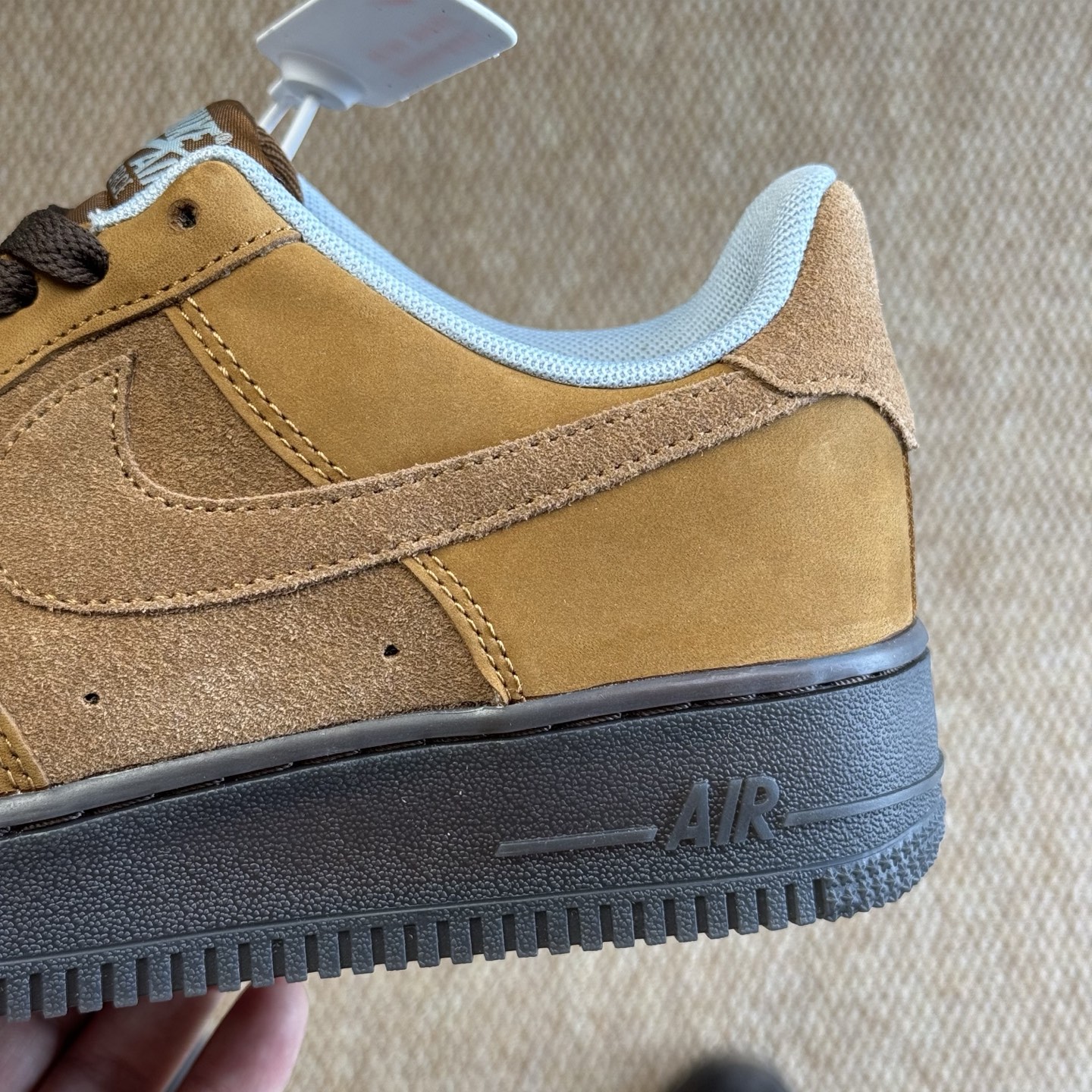 
3A空军！第534色：深棕褐色 Nike Air Force 1
百分百原鞋开发！PT市场真正匠心空军