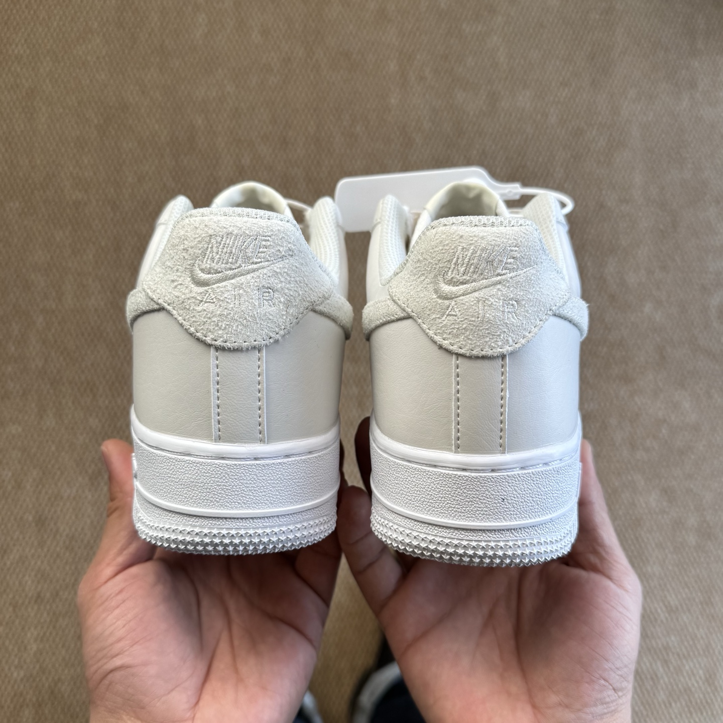 
3A空军！第536色：乳白色 Nike Air Force 1
百分百原鞋开发！PT市场真正匠心空军！