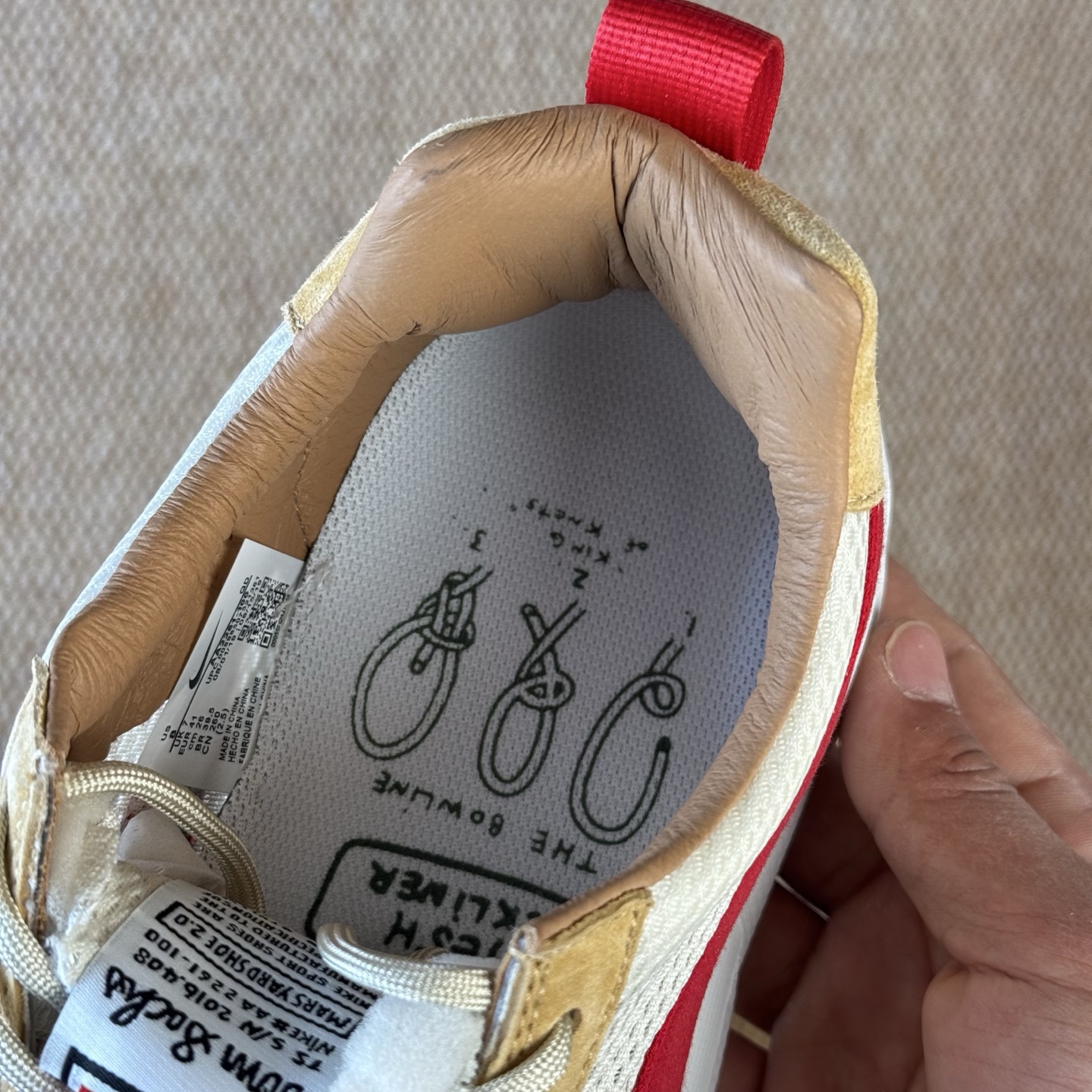 
顶级性价比！宇航员2.0 
完美货品 官方全套配件！
tom sachs x  Nike Mars Y